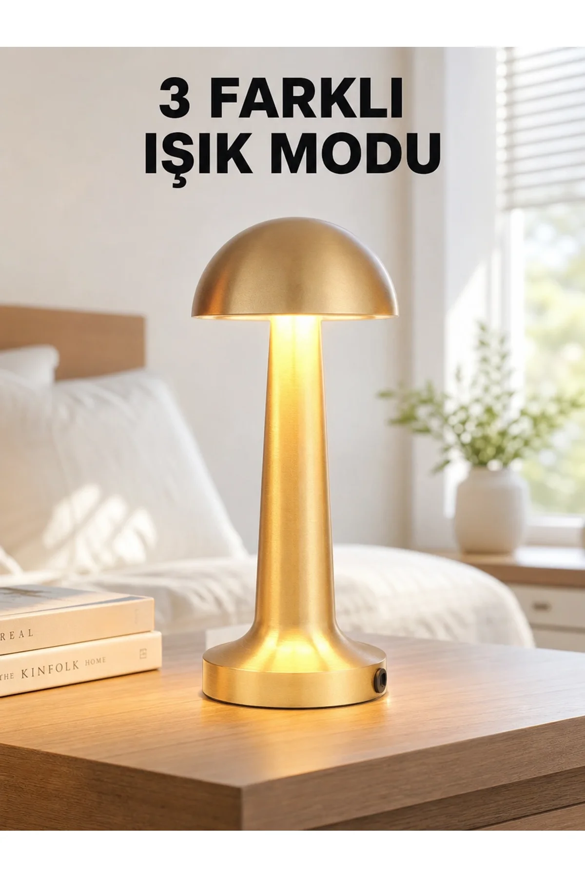 Şarjlı Dimmerli Led Masa Lambası – 4-8 Saat Aydınlatma Yeni Nesil