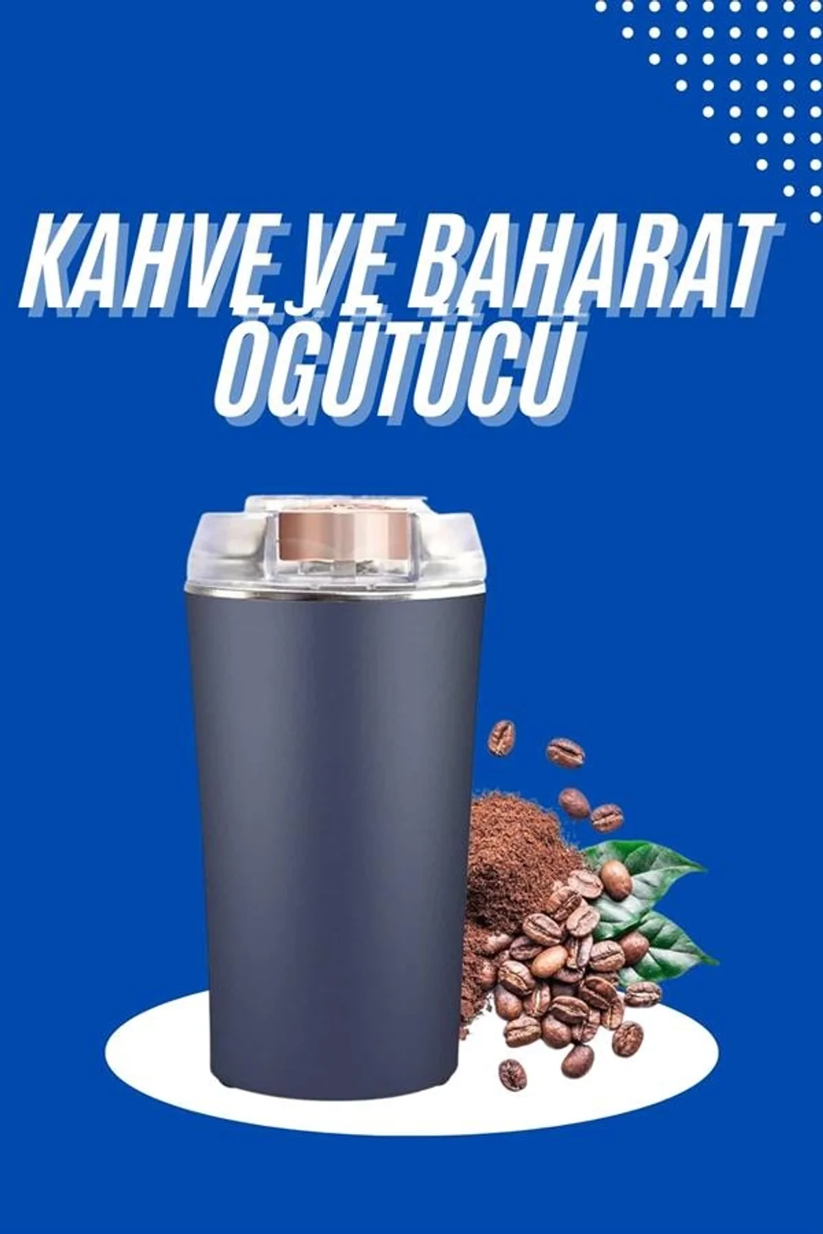 Yeni Nesil Kahve Ve Baharat Öğütücü Paslanmaz Çelik Kahve Değirmeni - Just Cheap Store Görsel 2