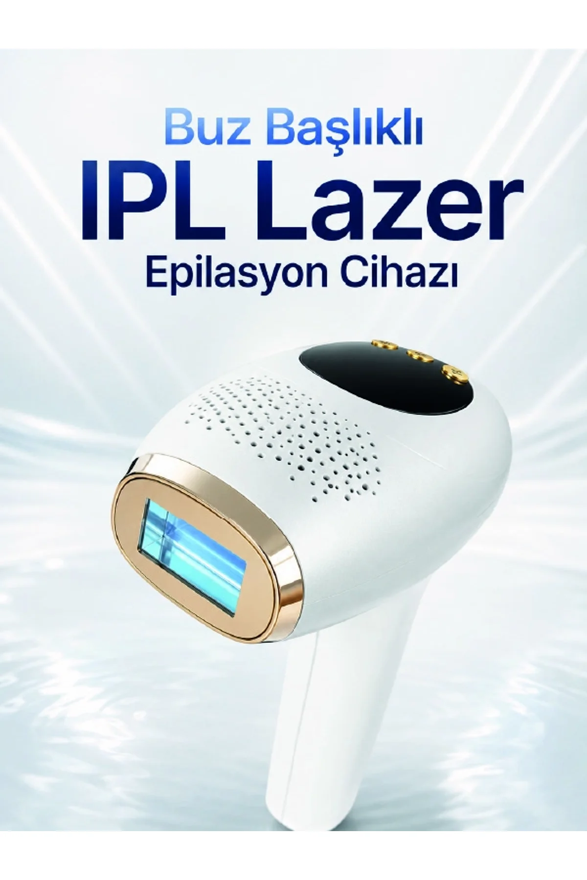 Buz Başlıklı Ipl Lazer Epilasyon Cihazı