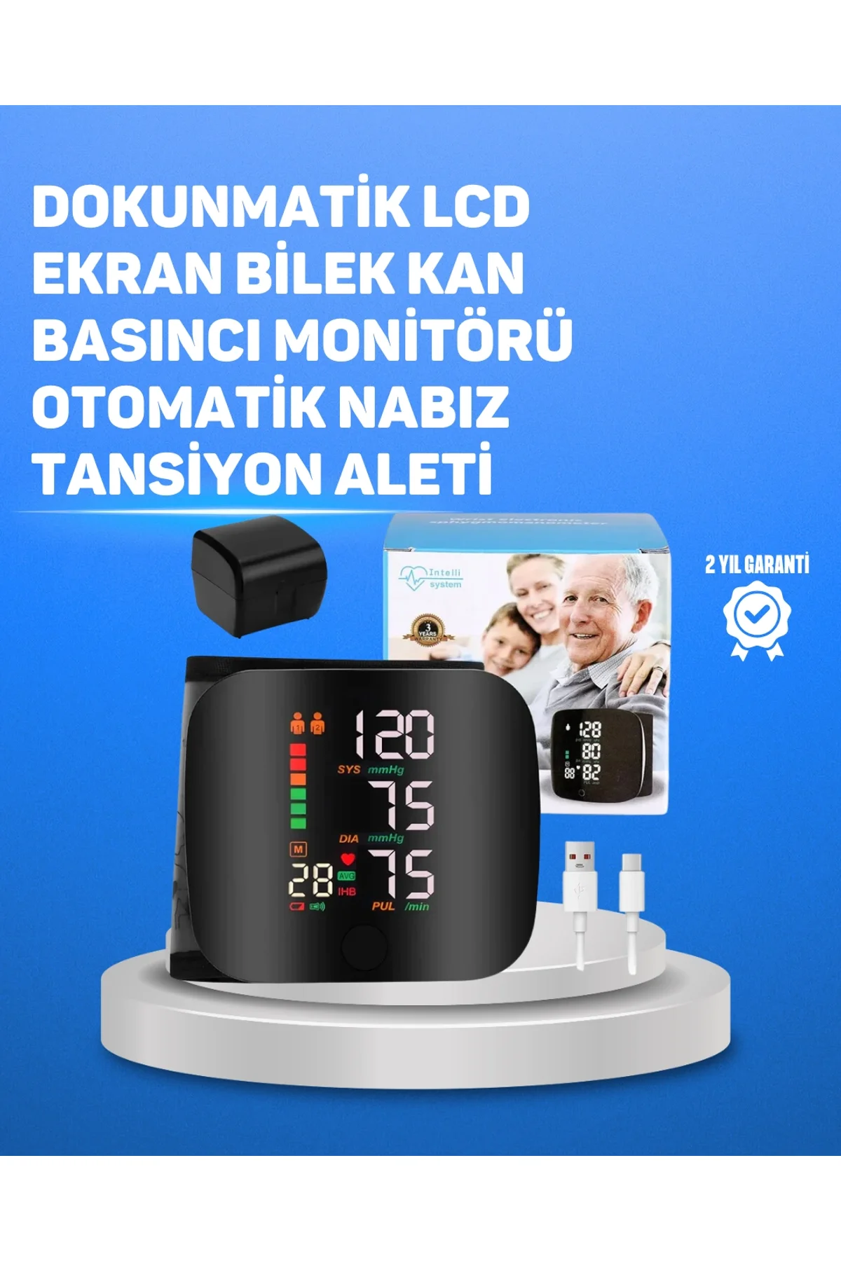 Bilek Tipi Dijital Tansiyon Ölçüm Cihazı