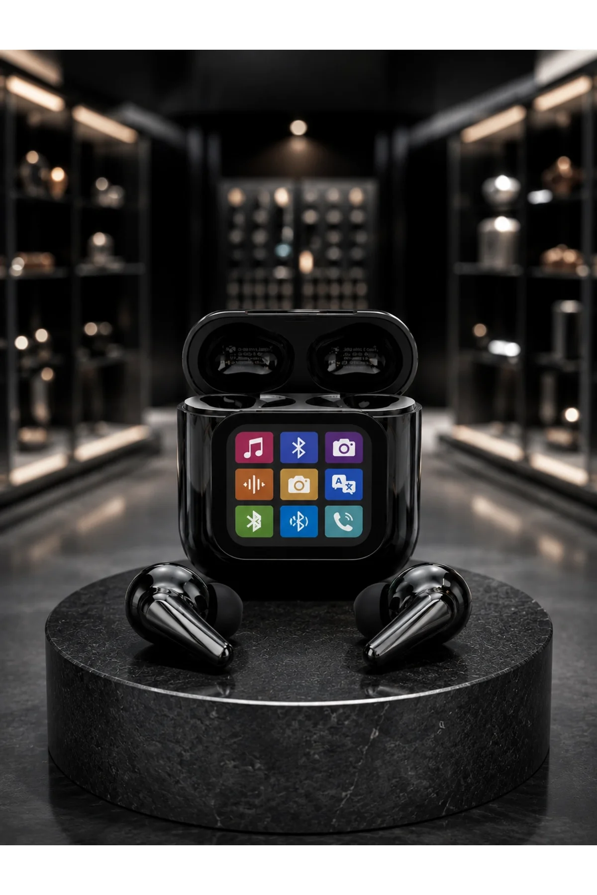 Akıllı Dokunmatik Kontrol Aı Özellikli Bluetooth Kulaklık - Just Cheap Store Görsel 3