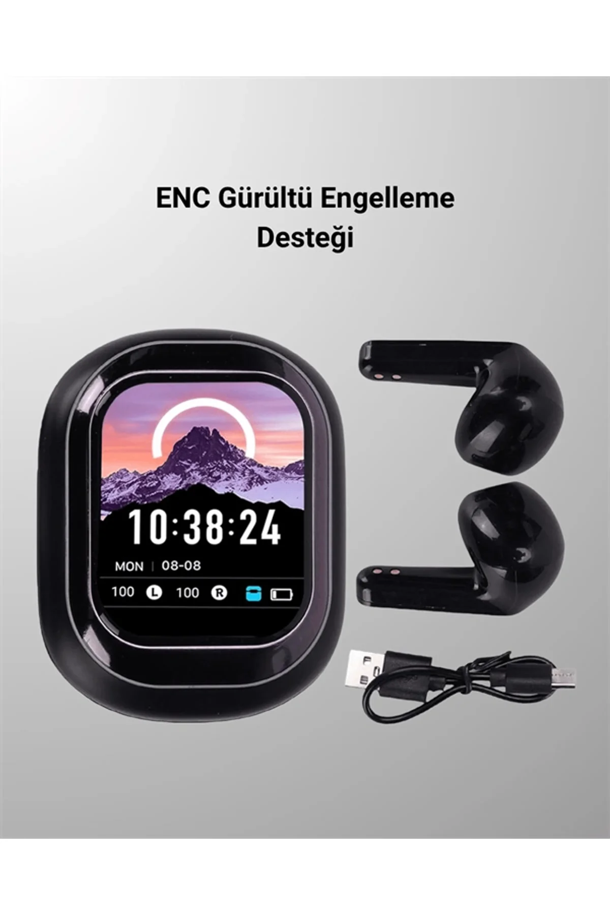 Enc Destekli Bluetooth 5.4 Kulaklık – EQ Ayarlı, Akıllı Kutulu - Just Cheap Store Görsel 5