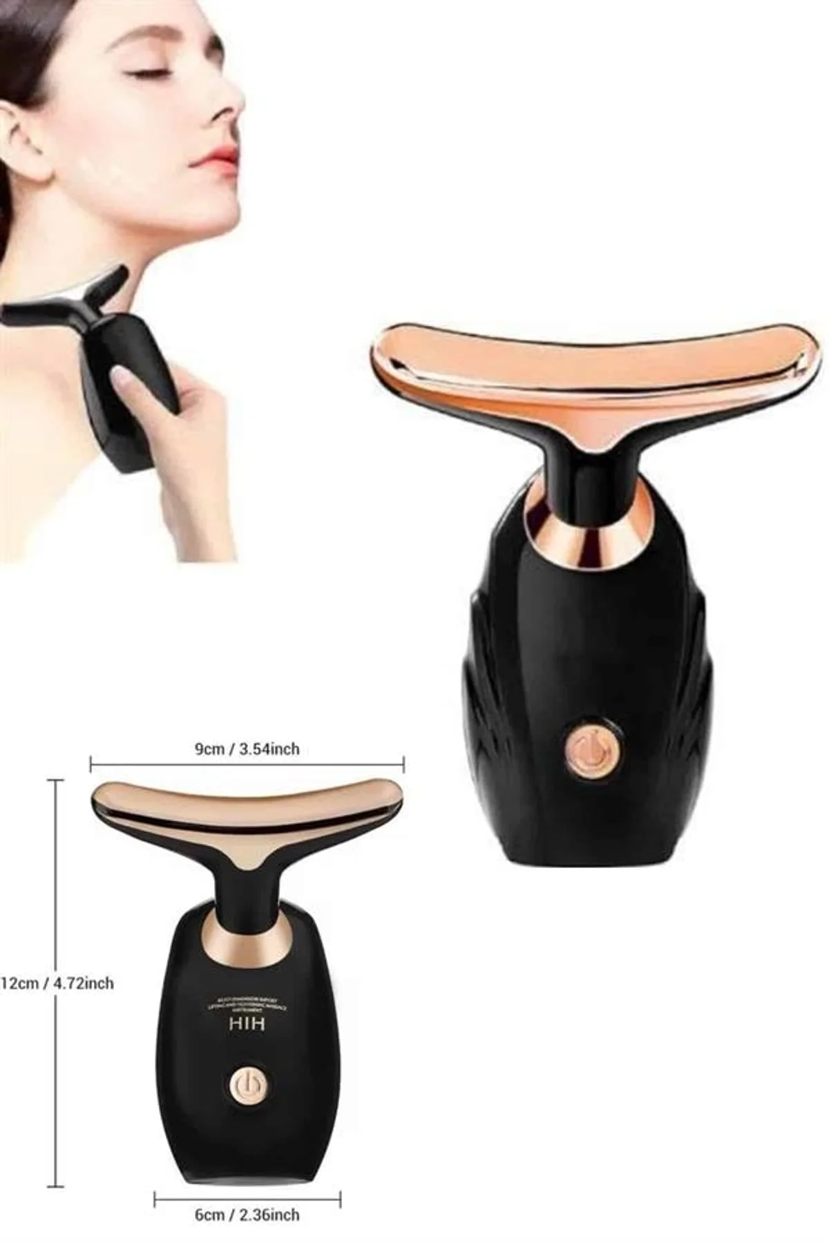 Yüz Ve Boyun Kırşıklık Giderici Ems Güzellik Cihazı Gıdık,sarkma,kırışıklık Yüz Masaj Aleti - Just Cheap Store Görsel 2