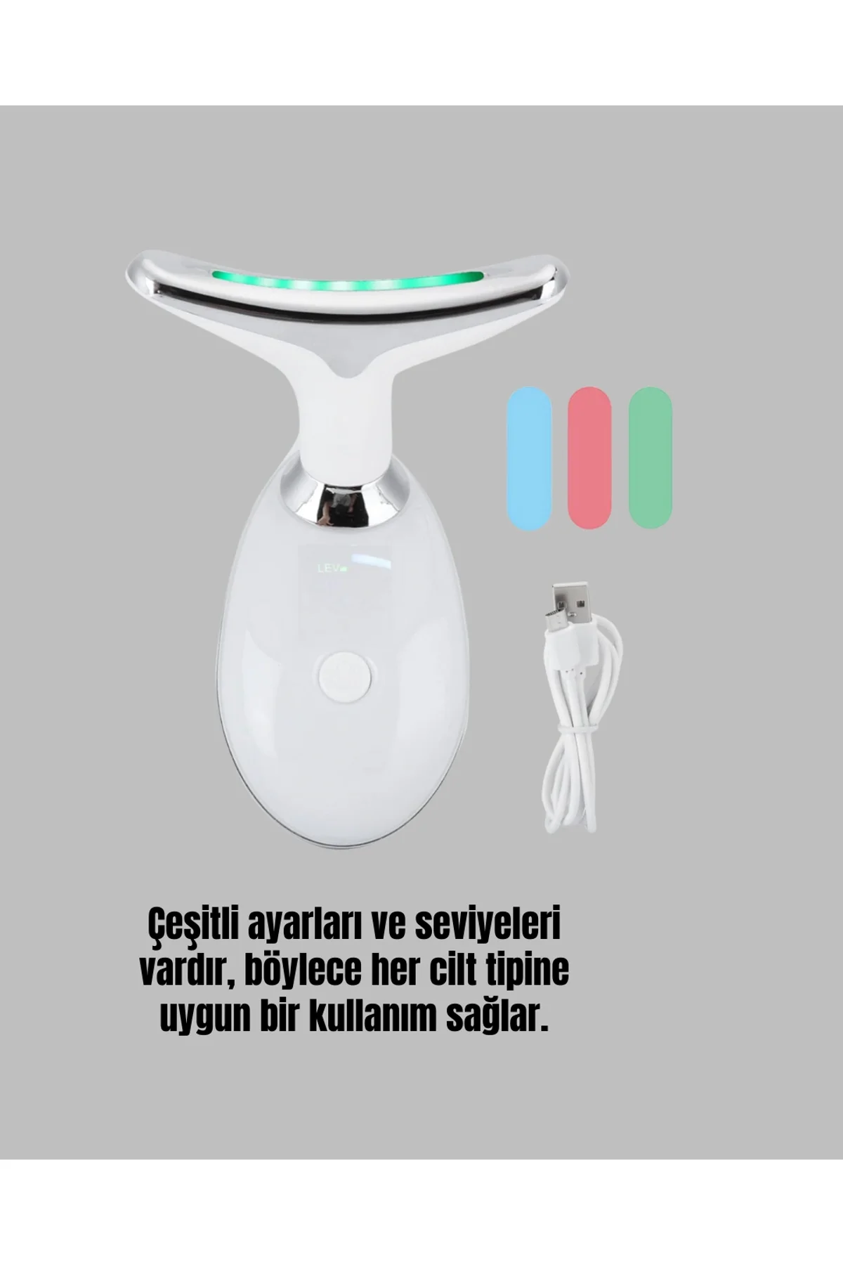 Kablosuz Şarjlı Yüz Masaj Cihazı | Cilt Yenileyici Ve Nem Dengeleyici - Just Cheap Store Görsel 5