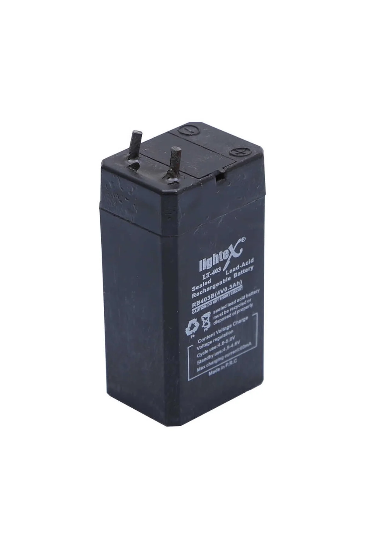 Lightex Lt-403 4v 0.3ah Işıldak Fener Aküsü - Just Cheap Store Görsel 2
