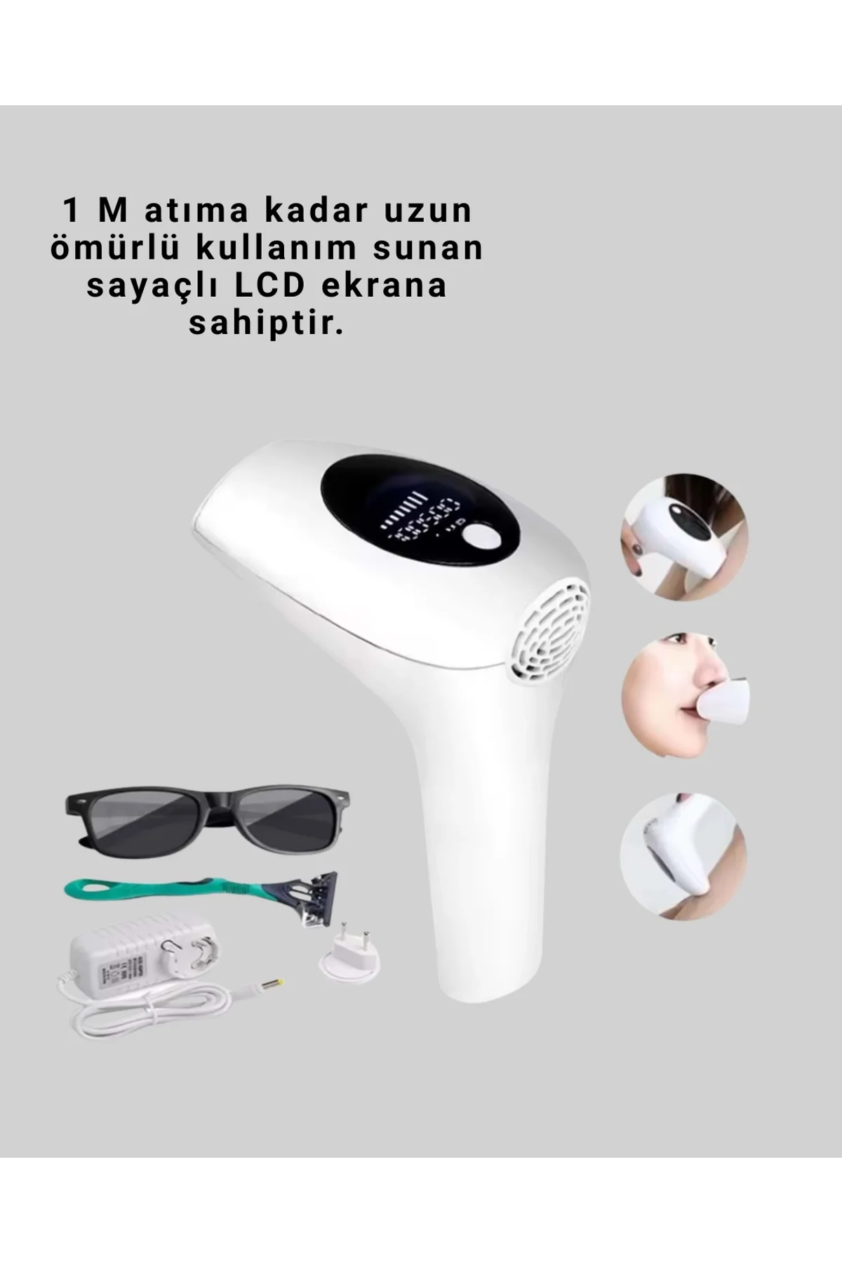 Ipl Lazer Epilasyon Aleti 5 Kademeli Güç Ayarlı - Just Cheap Store Görsel 4