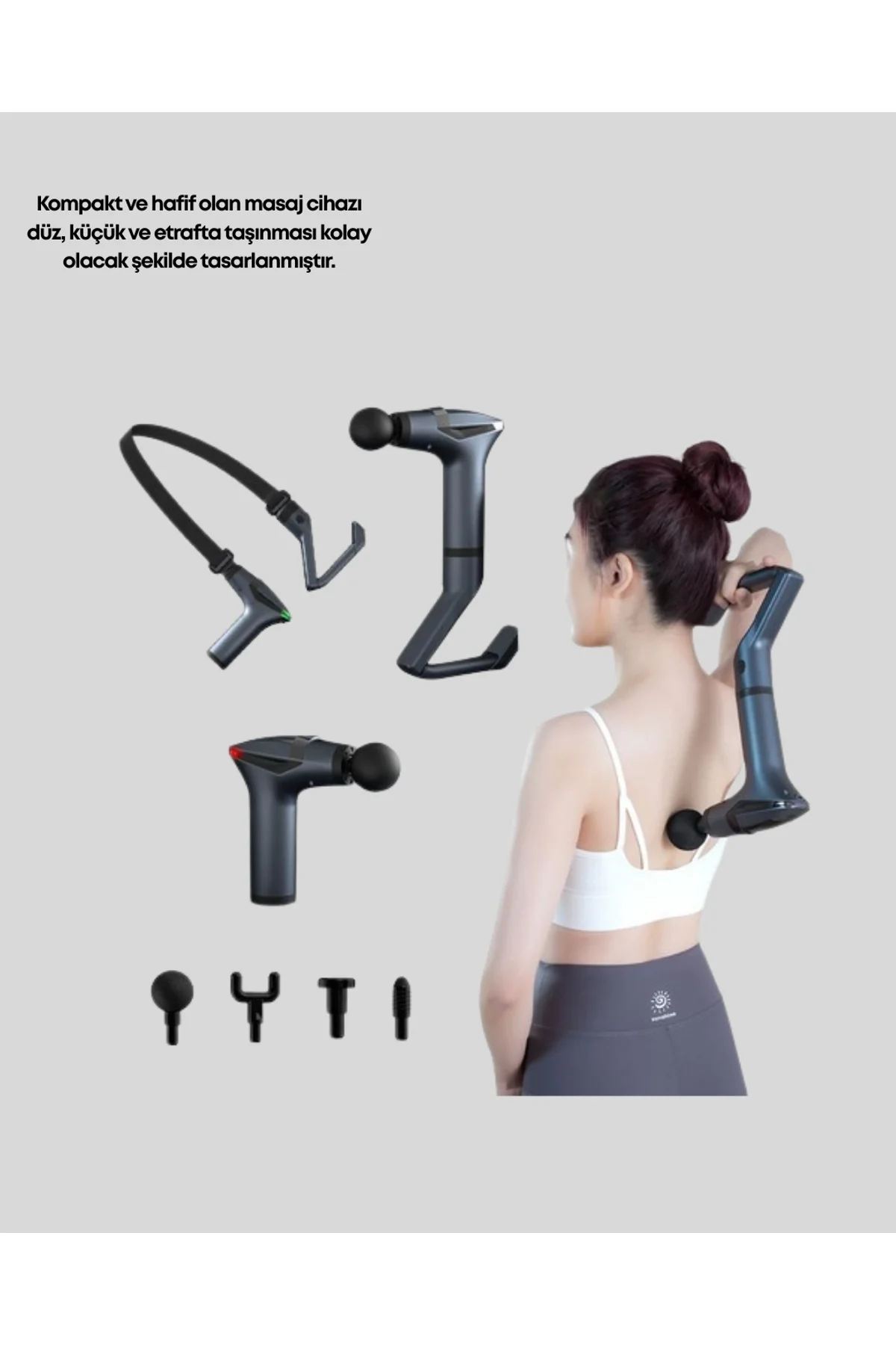 Titreşimli Şarjlı Masaj Aleti 3in1 Fonksiyonel Çok Amaçlı Model Yeni Nesil - Just Cheap Store Görsel 5