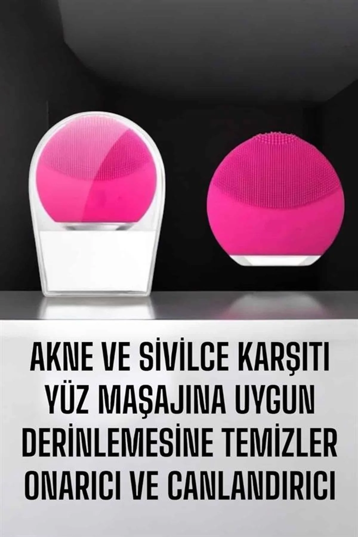 Yüz Temizleme Aleti Genç Görünüm Sağlayan, Kan Dolaşımını Hızlandıran, Kablosuz Ve Taşınabilir Yeni - Just Cheap Store Görsel 3