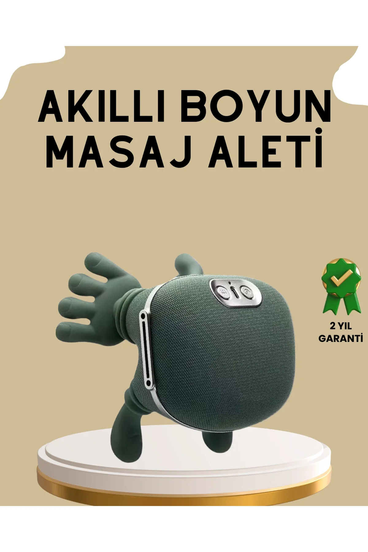 Yeni Nesil Kablosuz Boyun Ve Omuz Masaj Aleti Taşınabilir