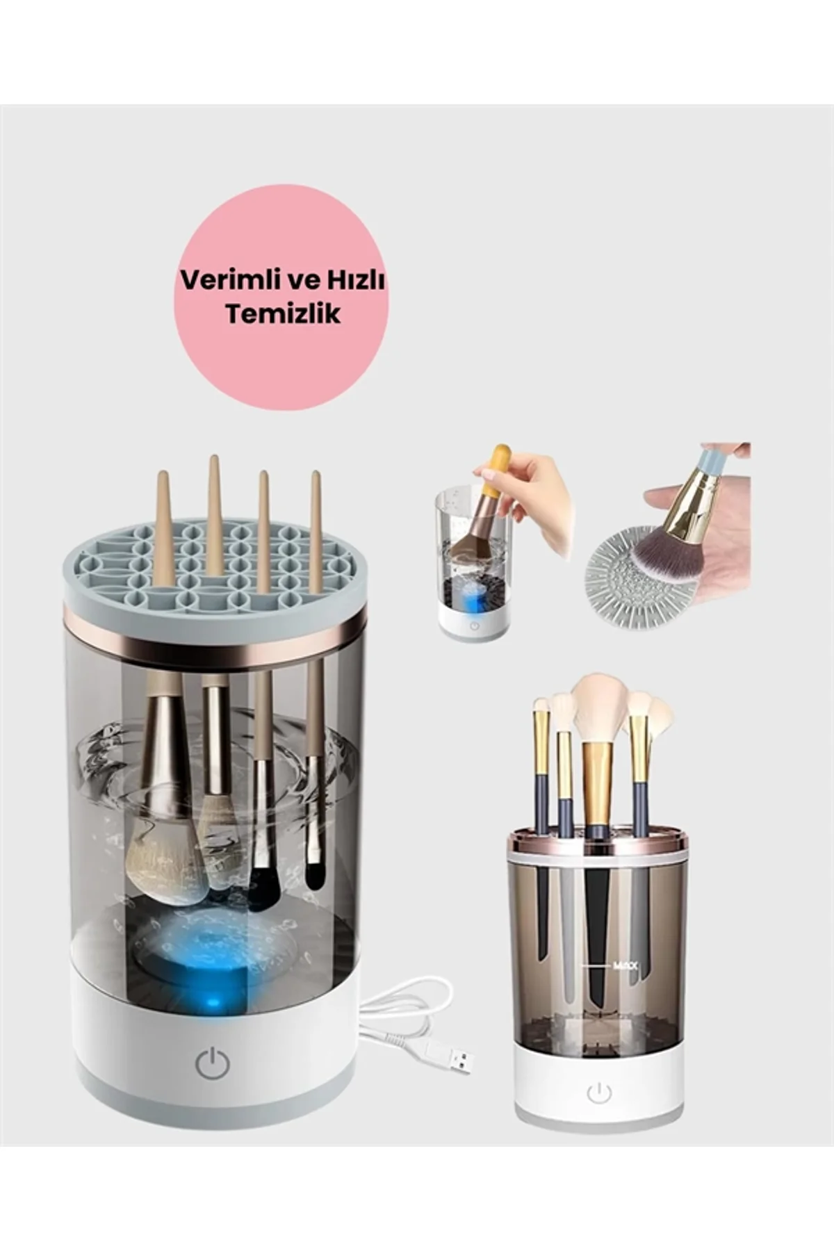 Çoklu Fırça Uyumu Sunan Temizleyici Cihaz - Just Cheap Store Görsel 3