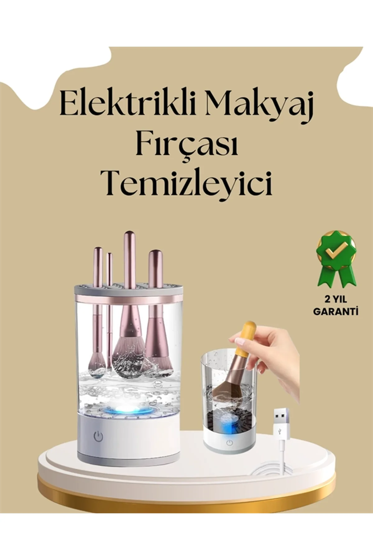 Çoklu Fırça Uyumu Sunan Temizleyici Cihaz