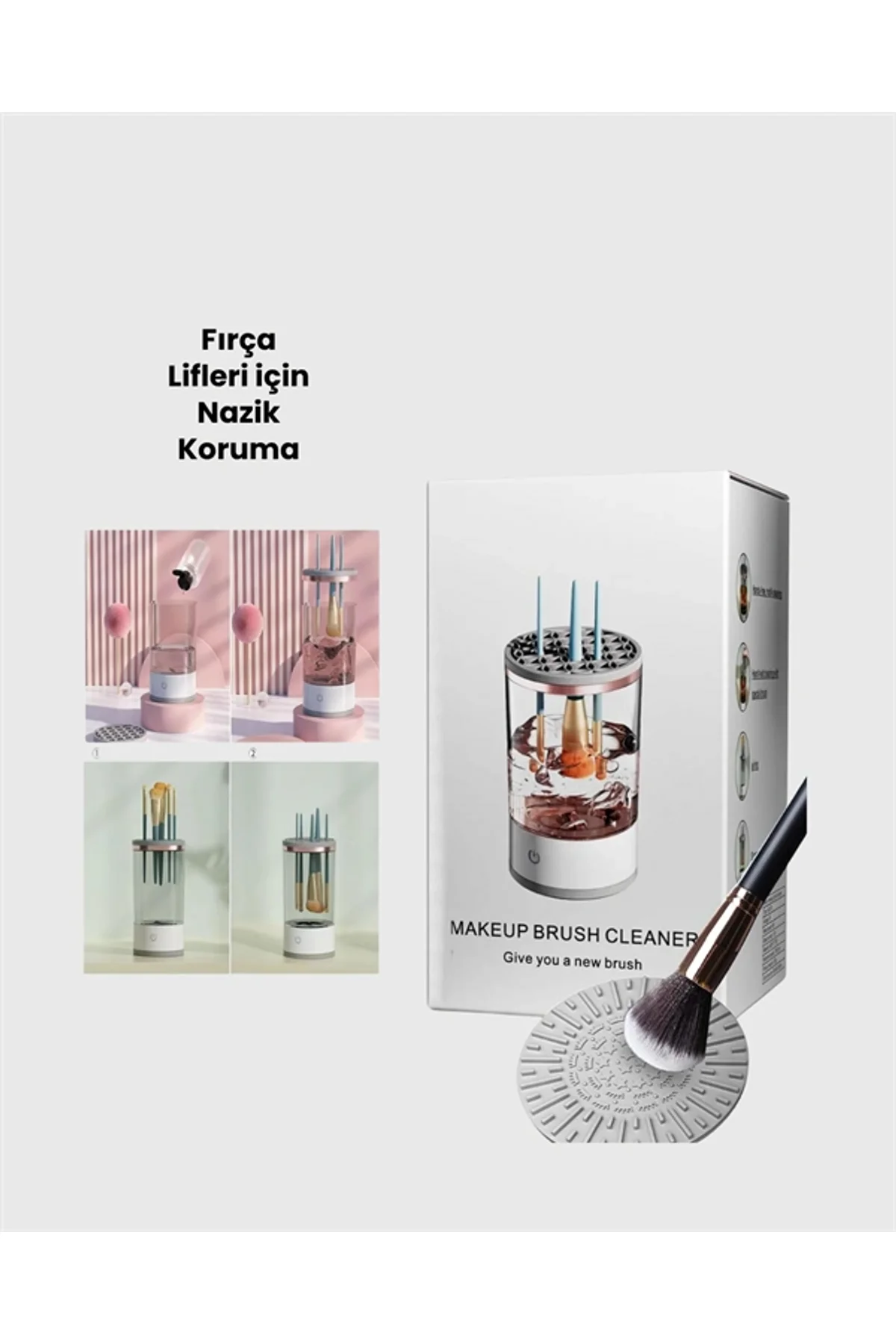 Çoklu Fırça Uyumu Sunan Temizleyici Cihaz - Just Cheap Store Görsel 2
