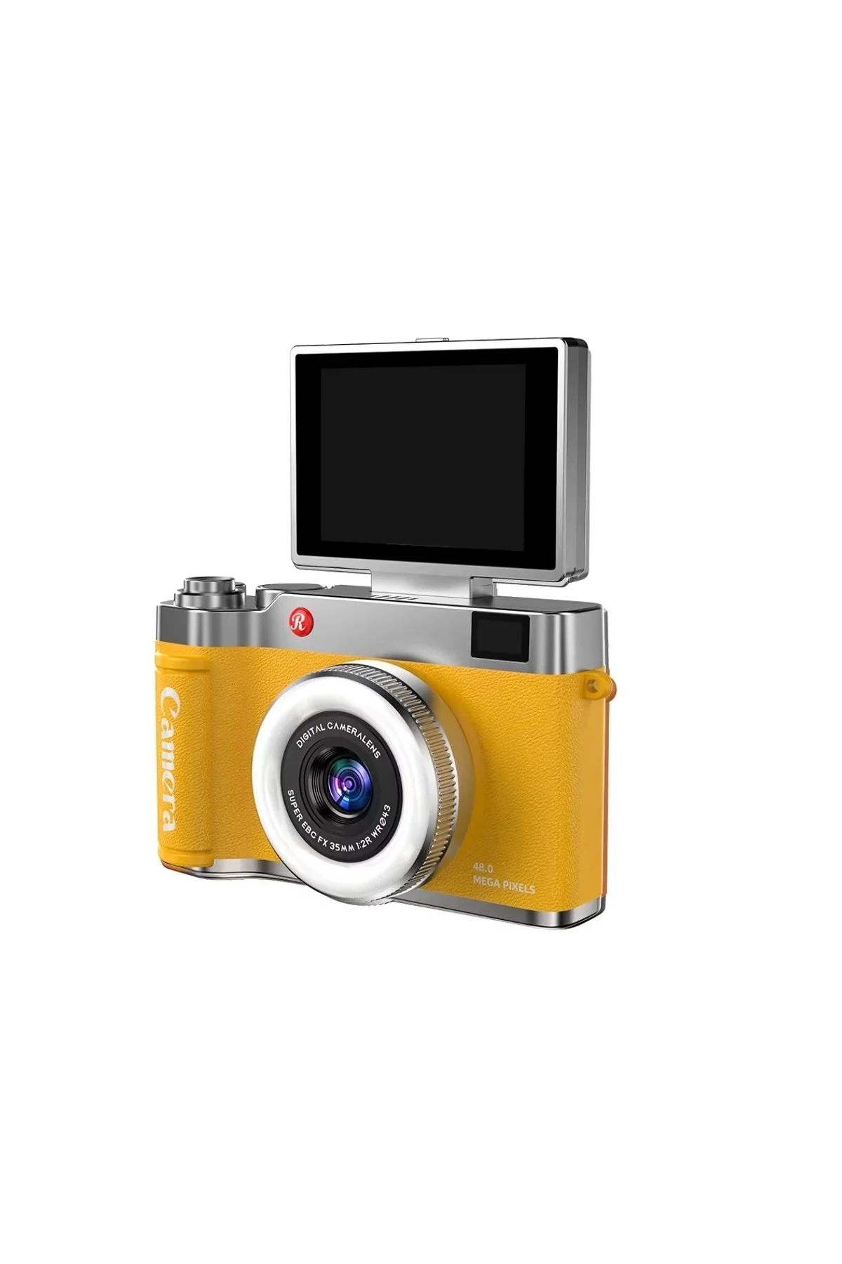 4k Çantalı Dijital Retro Video Kamera 48mp 16x Zoom Işıklı (32gb) Kart Dijital Fotoğraf Makinesi Sar - Just Cheap Store Görsel 3