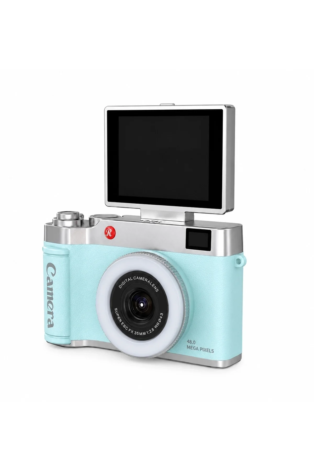 4k Çantalı Dijital Retro Video Kamera 48mp 16x Zoom Işıklı (32gb) Kart Dijital Fotoğraf Makinesi Mav - Just Cheap Store Görsel 2
