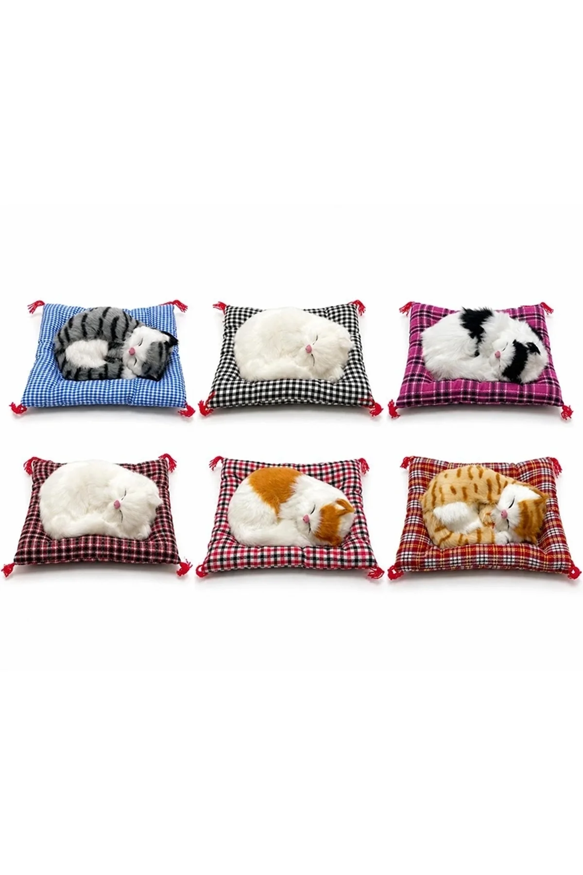 Yastıkta Uyuyan Kedi Sesli Alk25