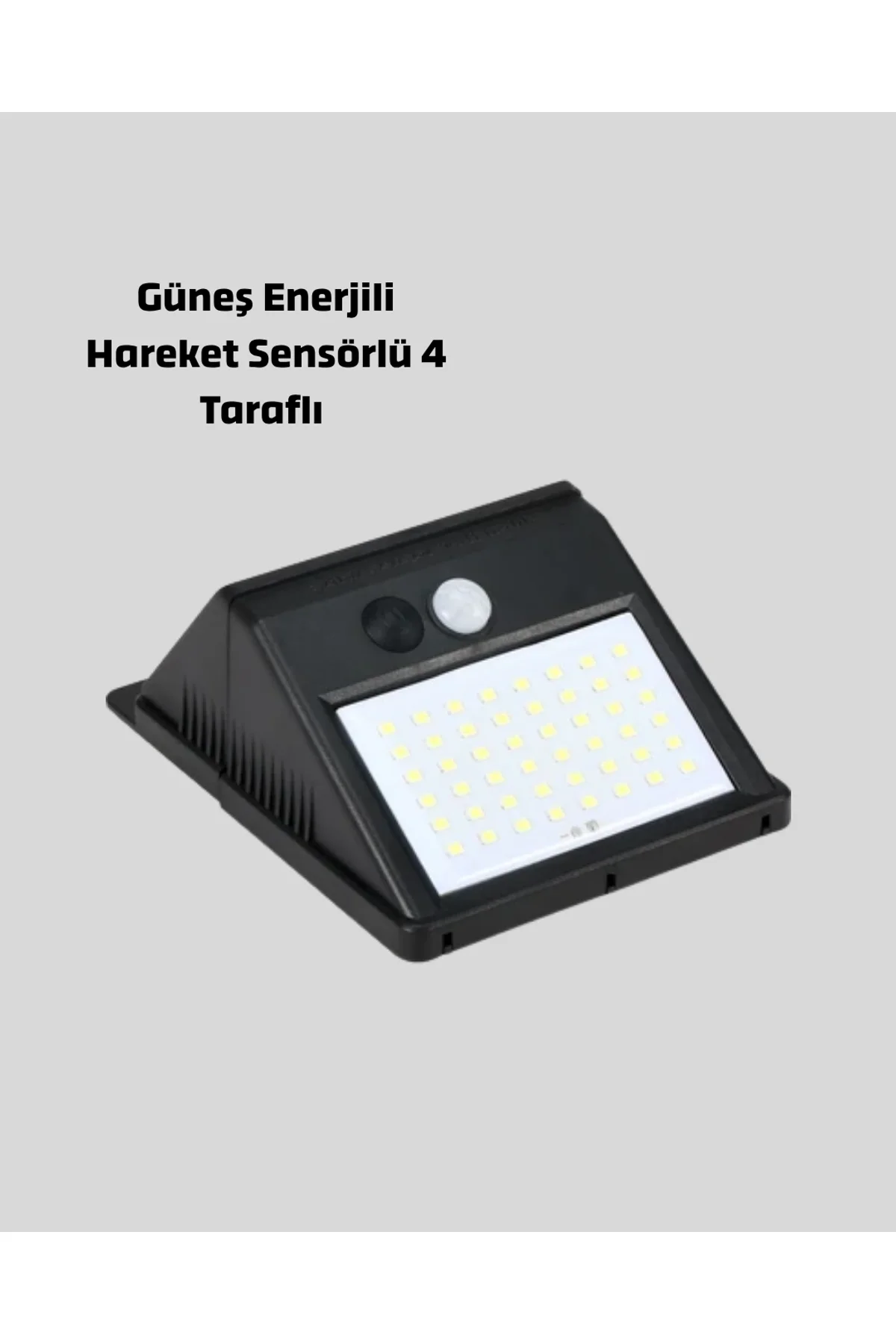 Sensörlü, Güneş Enerjili Led Duvar Lambası Bahçe Ve Balkon Aydınlatma - Just Cheap Store Görsel 4
