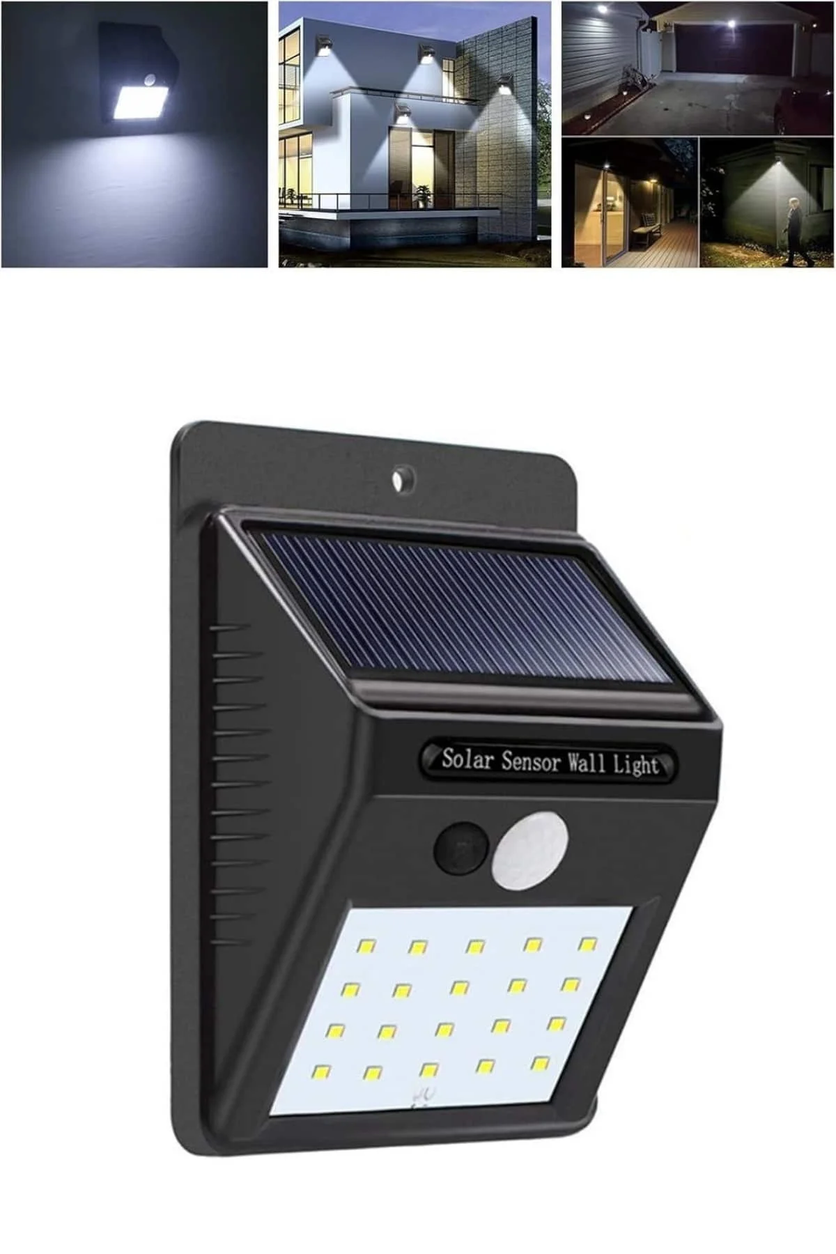 Solar Dekoratif Lambası Sensörlü Led Işık Bahçe Aydınlatma Yeni Nesil - Just Cheap Store Görsel 3