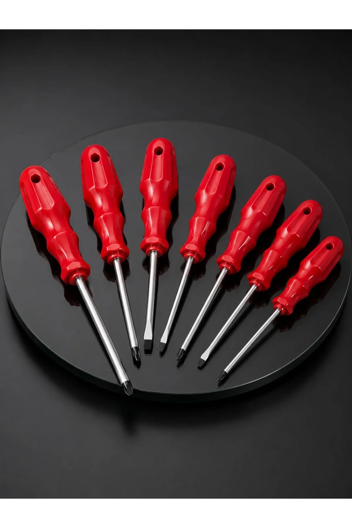 Profesyonel 7 Parça Tornavida Seti Ergonomik Saplı El Aleti - Just Cheap Store Görsel 3