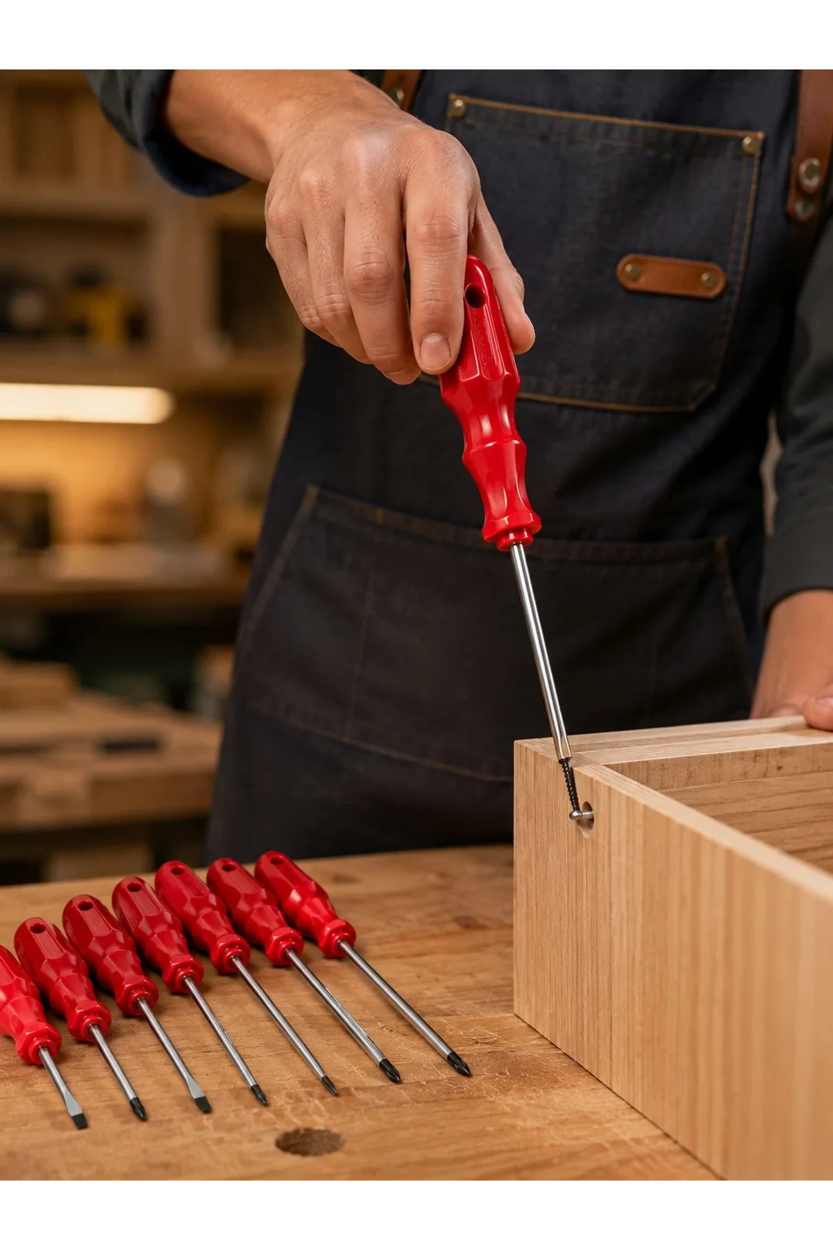 7 Parça Tornavida Seti Manyetik Uç Ergonomik Sap - Just Cheap Store Görsel 5