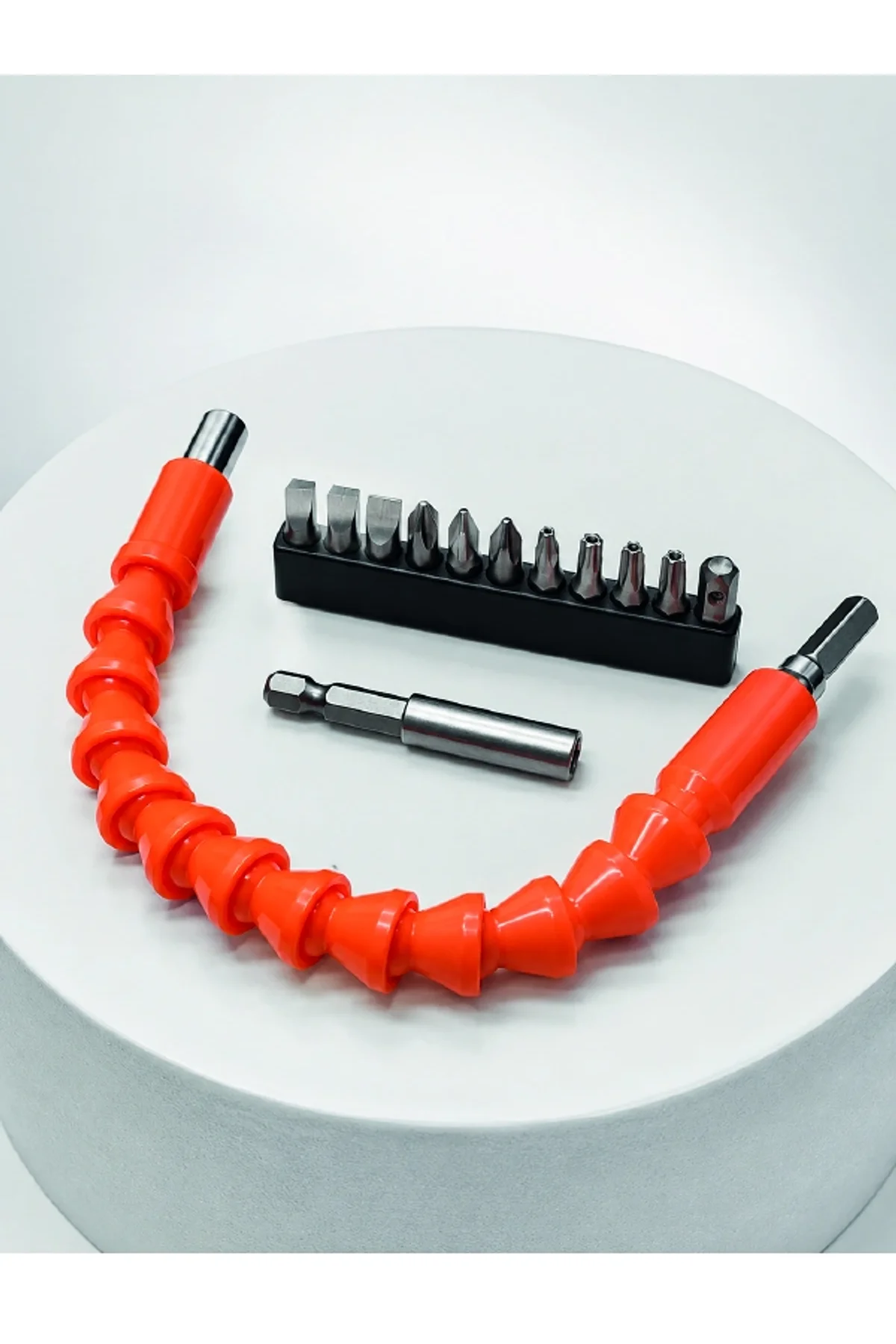 12 Parça Esnek Bits Uç Seti 300 Mm Esnek Şaftlı Tornavida Uç Seti - Just Cheap Store Görsel 5