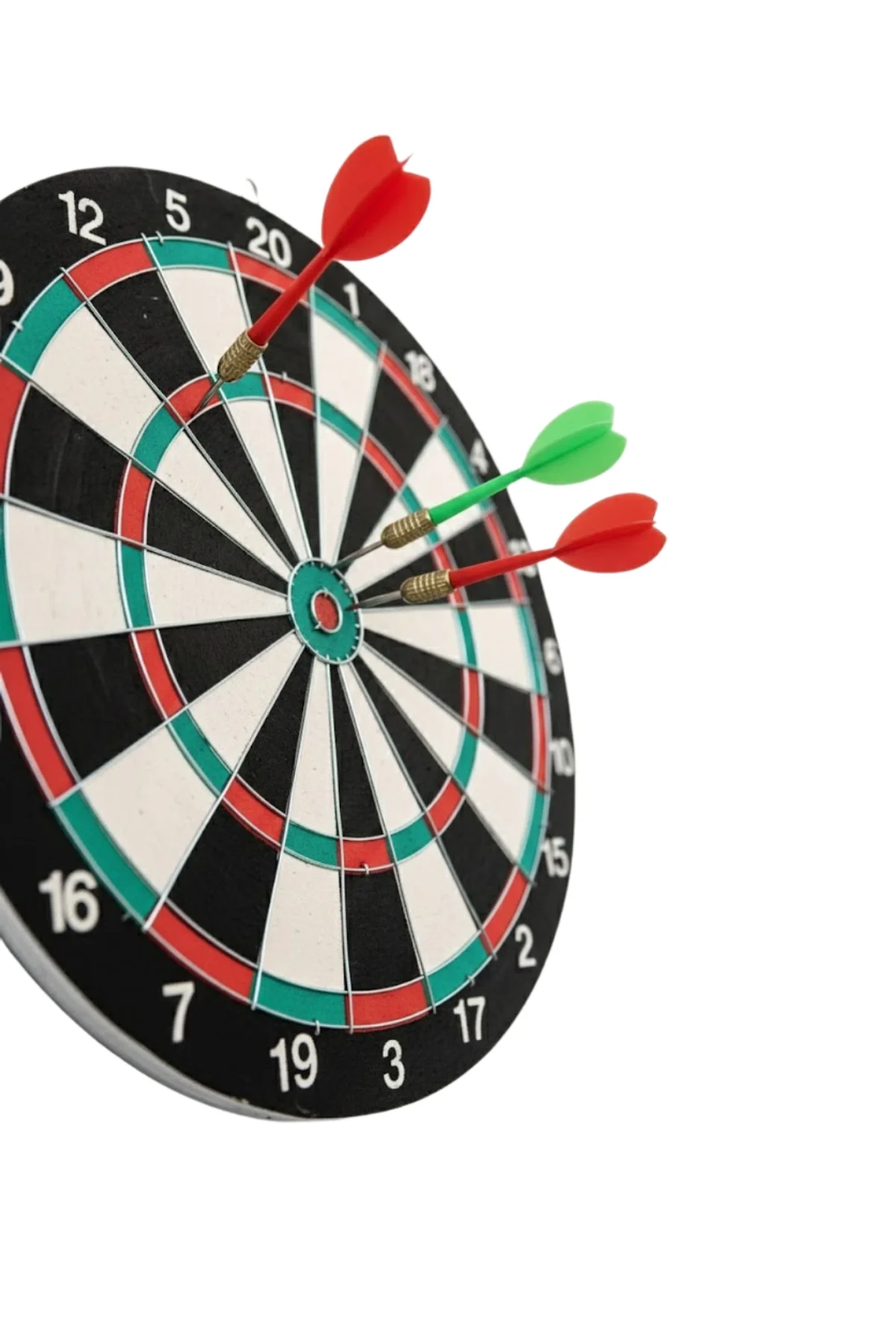 15 İnç Büyük Boy Dart Tahtası Ev Oyun Seti 4 Adet Metal Uç Oklu - Just Cheap Store Görsel 2