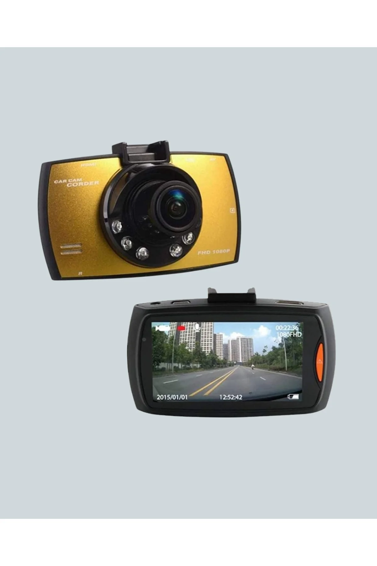 Full Hd Araç Kamerası G Sensor Gece Görüşlü Dash Cam - Just Cheap Store Görsel 5