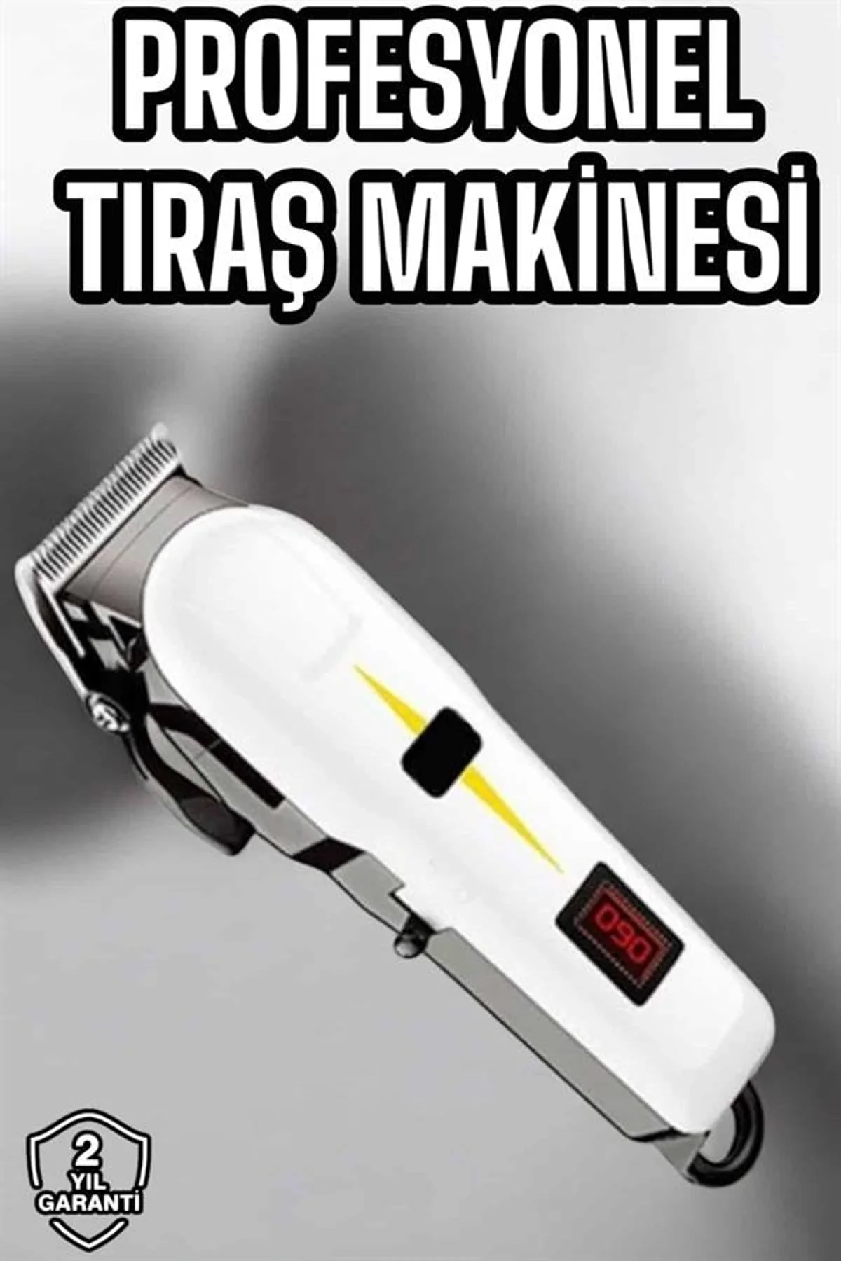 Tıraş Makinesi Profesyonel Saç Ve Sakal Kesme Milim Ayarlı Dijital Göstergeli Yeni Nesil - Just Cheap Store Görsel 2