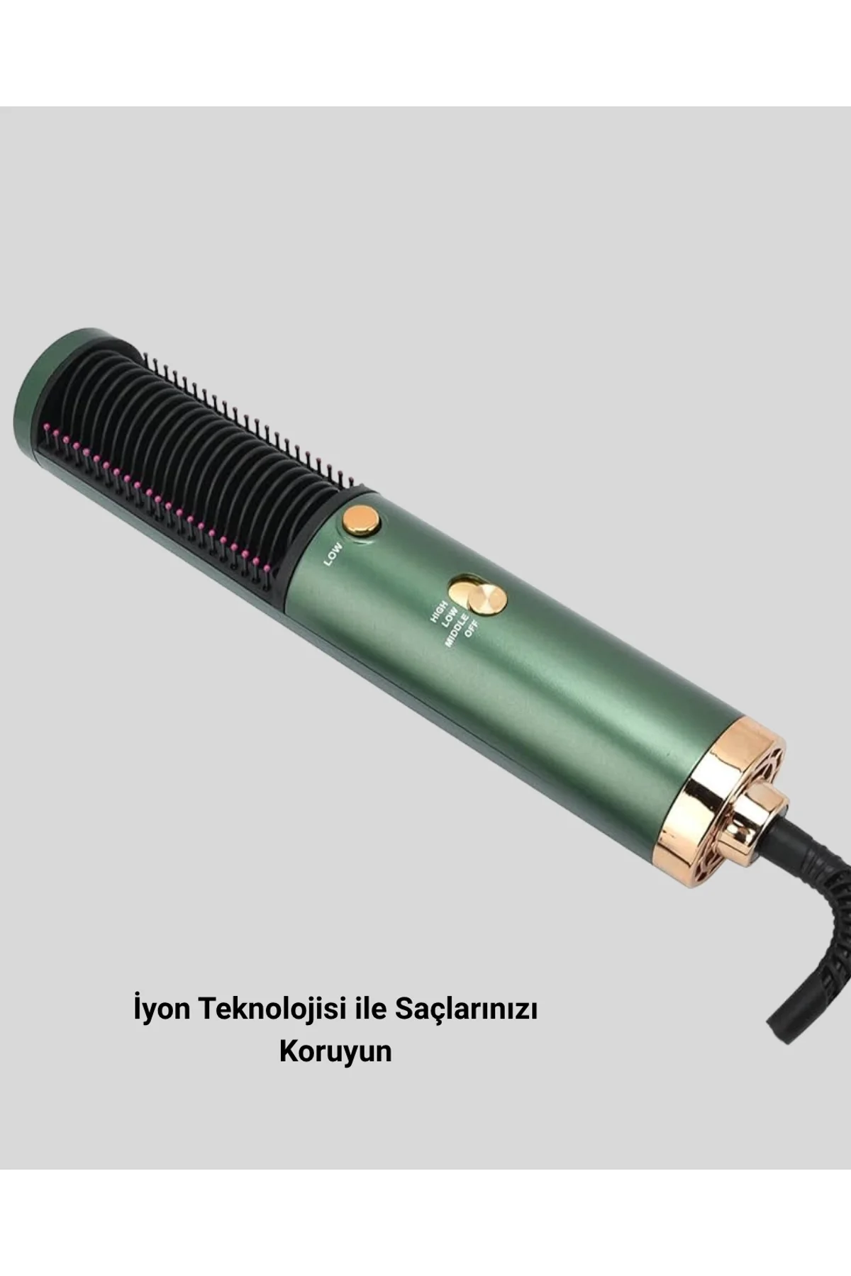 Seramik Plakalı Saç Düzleştirici – 200°c Ayarlanabilir Isı, İyon Teknolojisi - Just Cheap Store Görsel 4