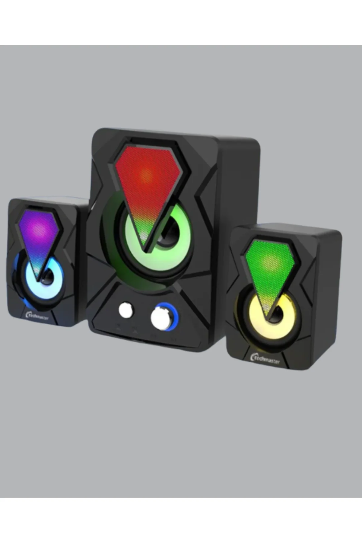 Rgb Led Aydınlatmalı Bilgisayar Oyun Hoparlör Sistemi - Just Cheap Store Görsel 3