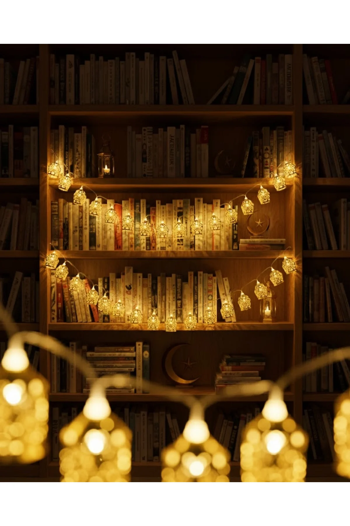 Dekoratif Ramazan Led Işık Pilli Cami Tasarımlı Zincir Aydınlatma Yeni Nesil - Just Cheap Store Görsel 3