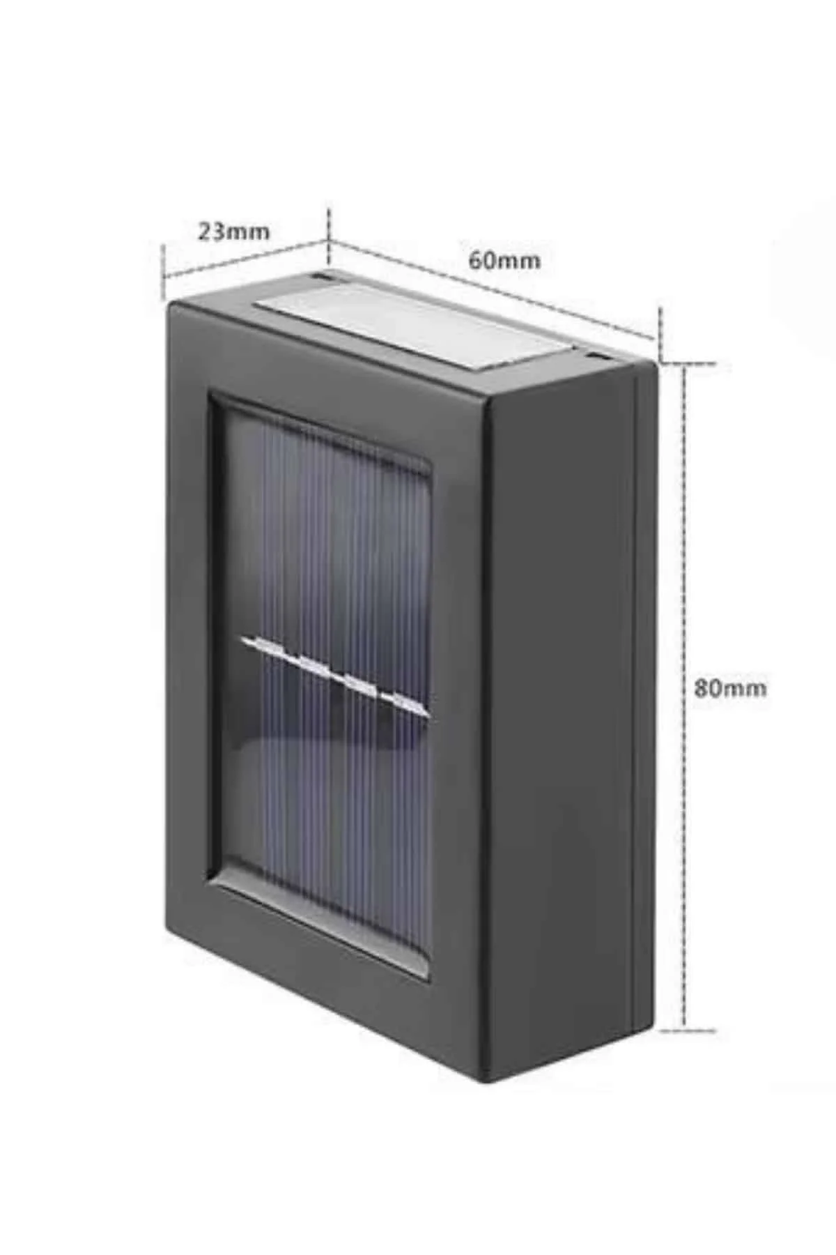 Yeni Model Solar Çift Taraflı Duvar Lambası Dekoratif Duvar Lambası Yeni Nesil - Just Cheap Store Görsel 4