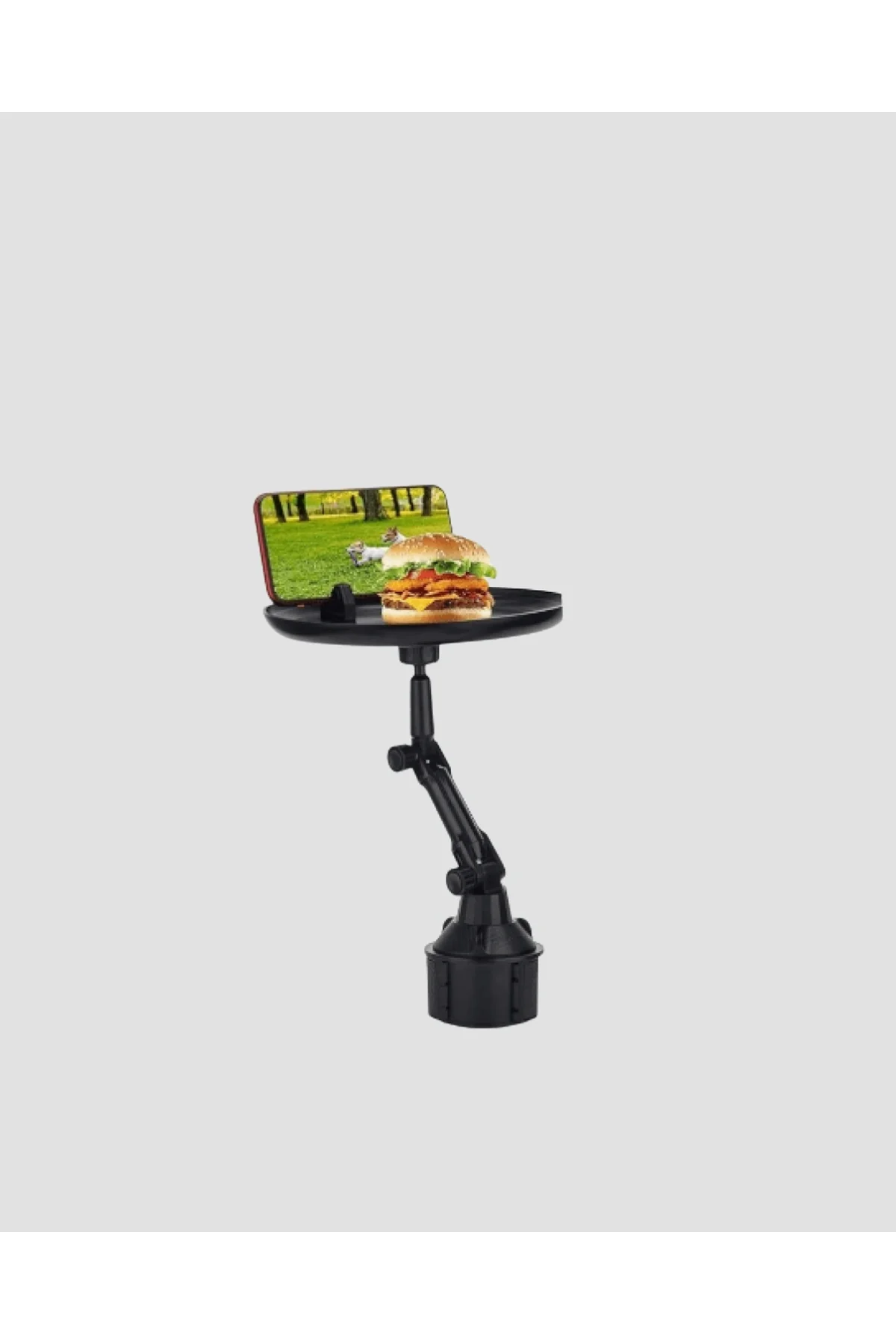 Araç İçi 360° Ayarlanabilir Bardaklık Tepsisi Geniş Yüzeyli Ve Telefon Standlı Yeni Nesil - Just Cheap Store Görsel 5