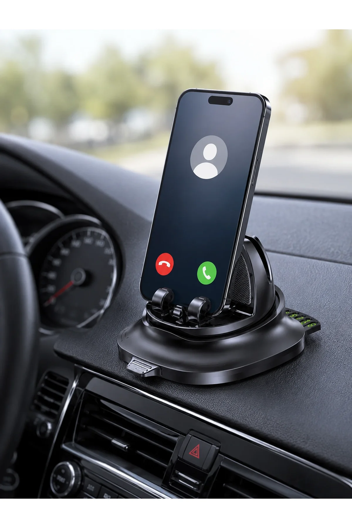 Araç Torpidosu İçin Telefon Tutucu Gizlenebilir Park Telefon Numaralı Stand - Just Cheap Store Görsel 3