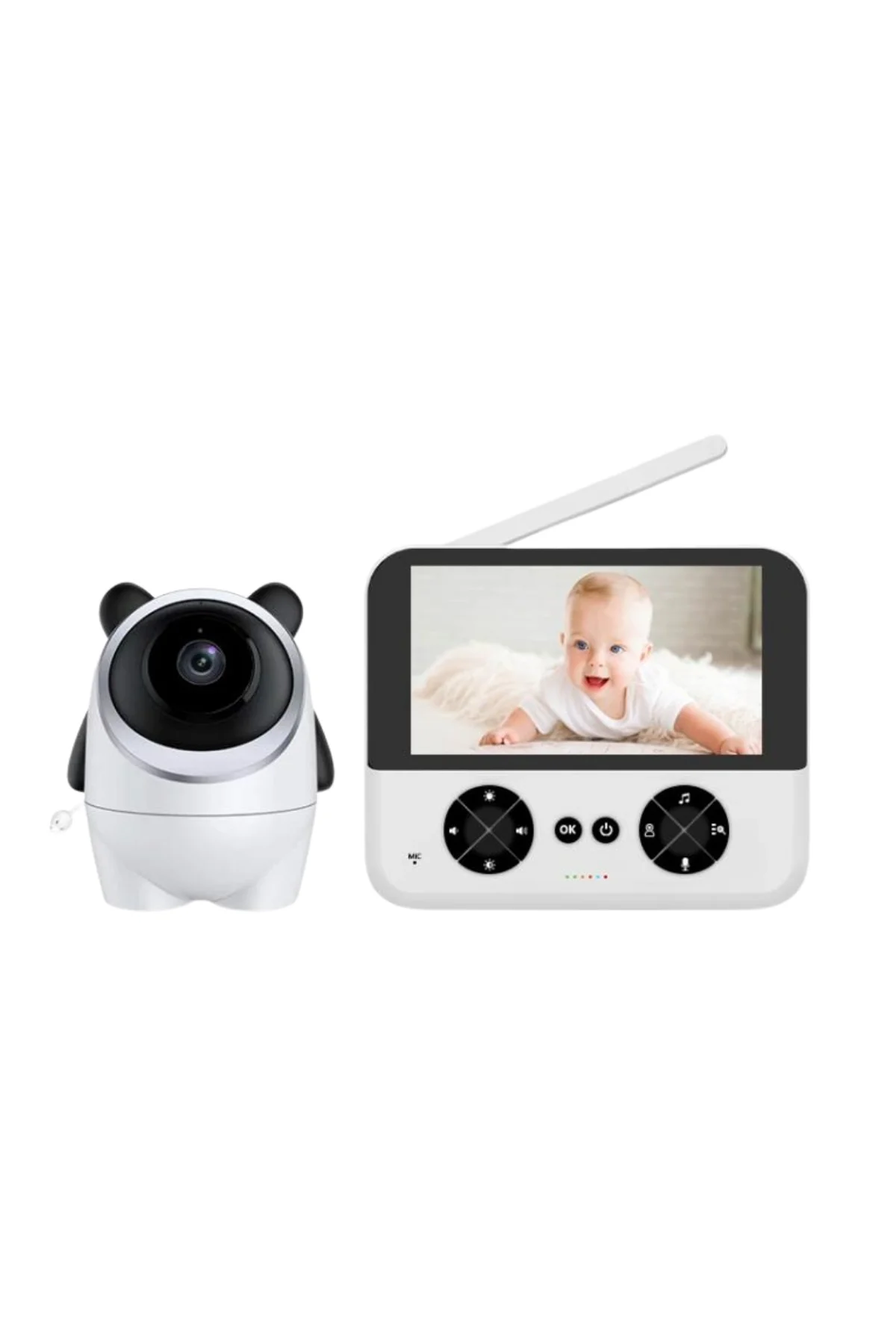 720p Hd Gece Görüşlü Kablosuz Bebek Kamerası İki Yönlü Sesli Yeni Nesil - Just Cheap Store Görsel 5