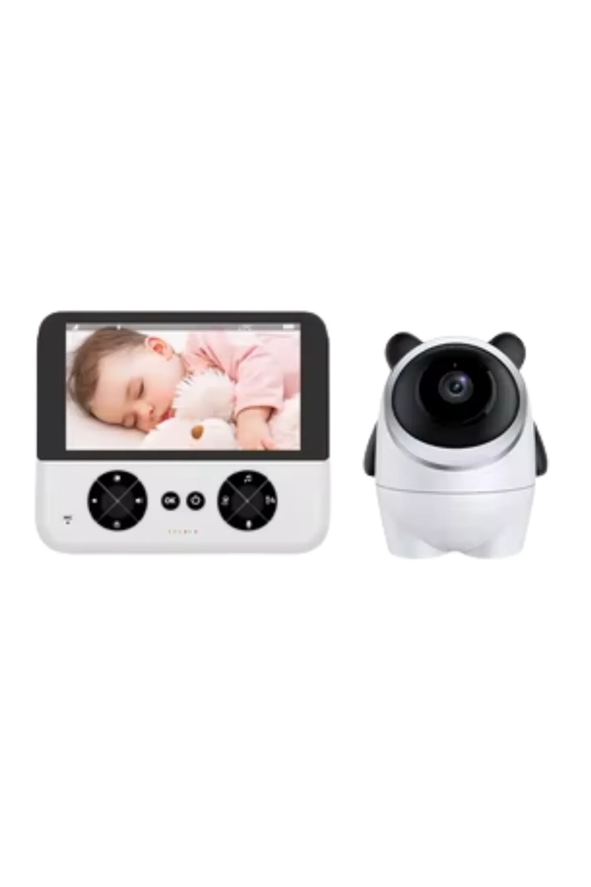 720p Hd Gece Görüşlü Kablosuz Bebek Kamerası İki Yönlü Sesli Yeni Nesil - Just Cheap Store Görsel 4
