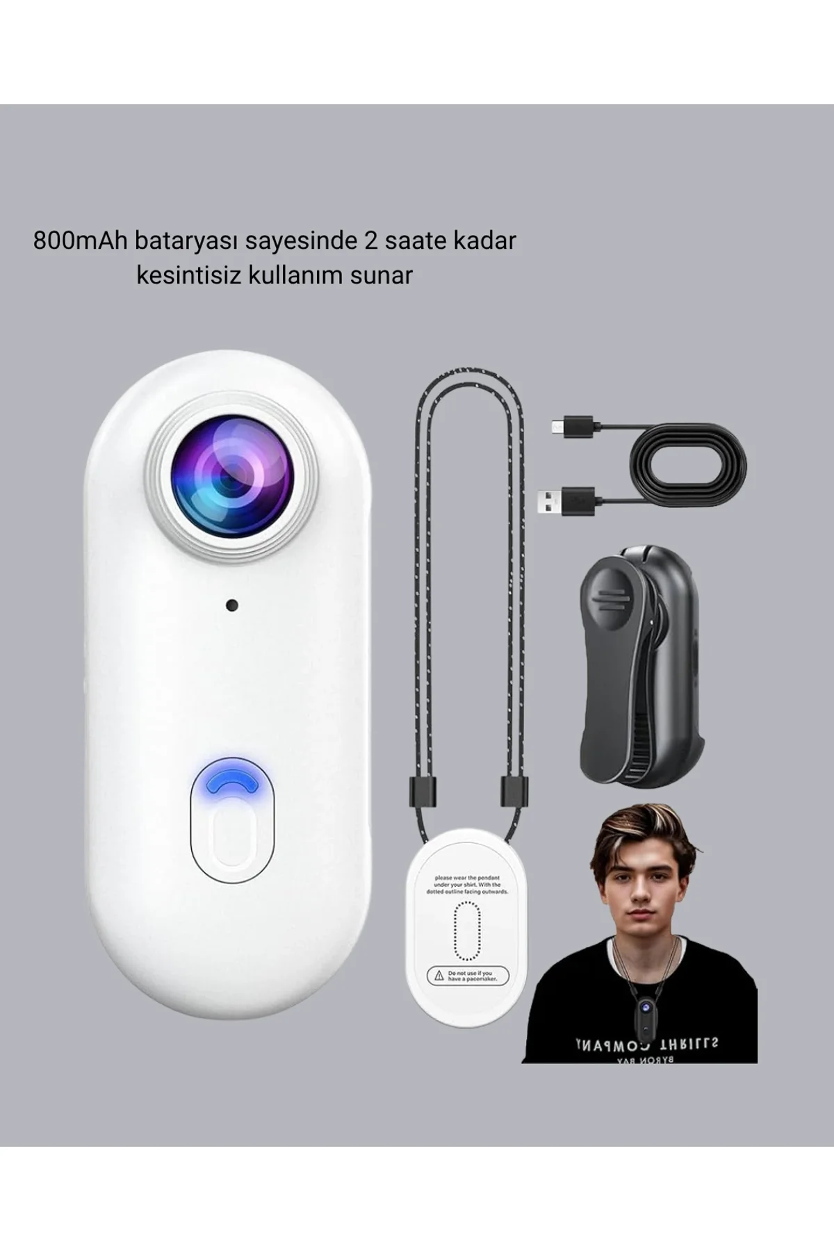 4k Suya Dayanıklı Aksiyon Spor Kamerası 120° Geniş Açı Ve Wifi Destekli - Just Cheap Store Görsel 2