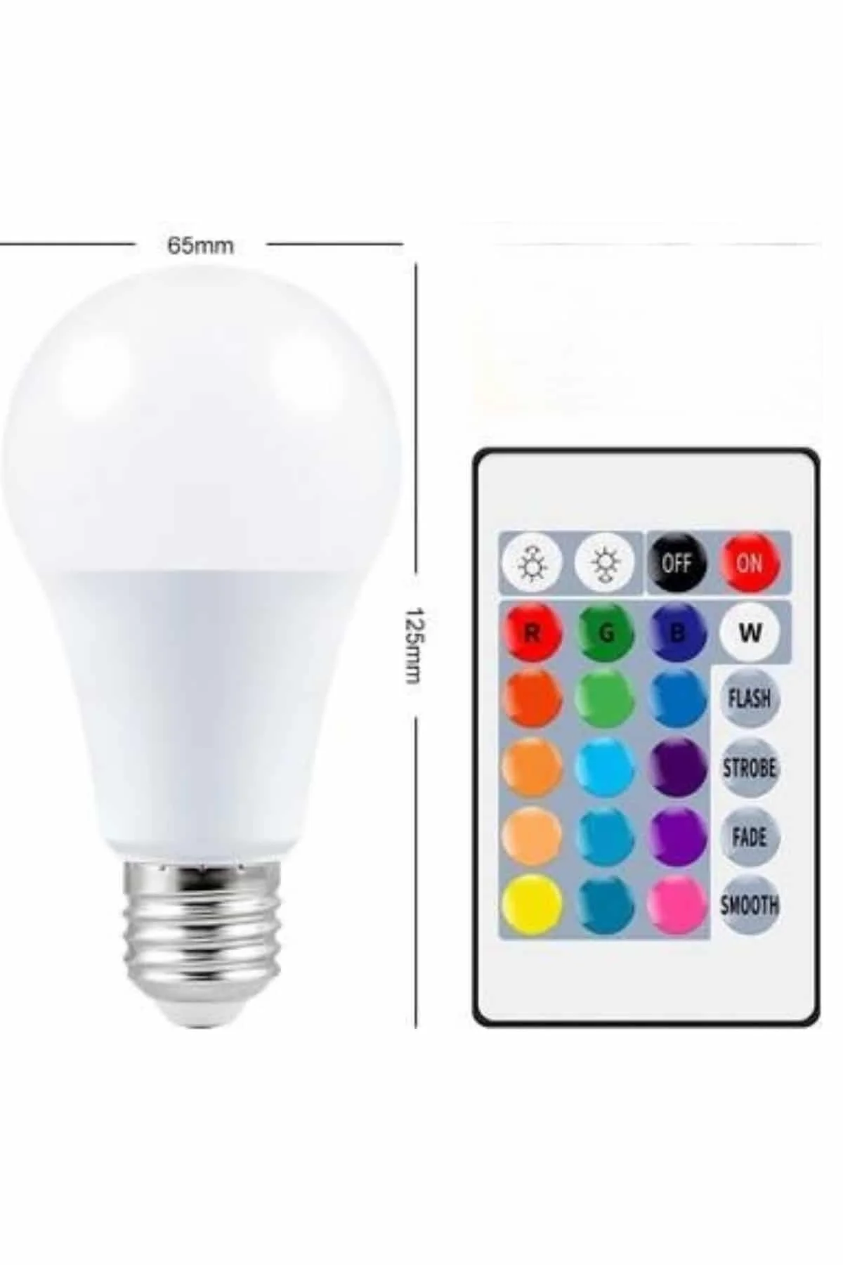 Ambiyans Aydınlatma Rgb Led Lamba Kumandalı Renk Değiştirebilen - Just Cheap Store Görsel 5