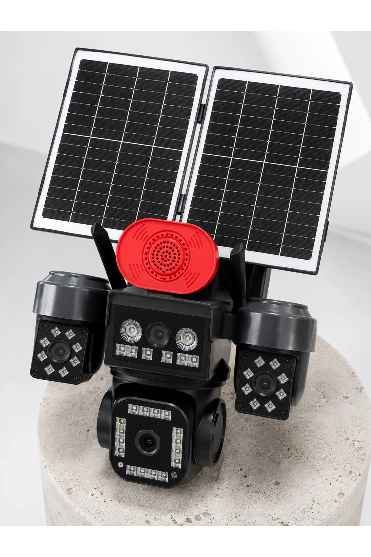 Çift Solar Panel Teknolojisi İle Güneş Enerjisinden Güç Alan Kesintisiz Dış Mekan Güvenlik Kamerası - Just Cheap Store Görsel 5