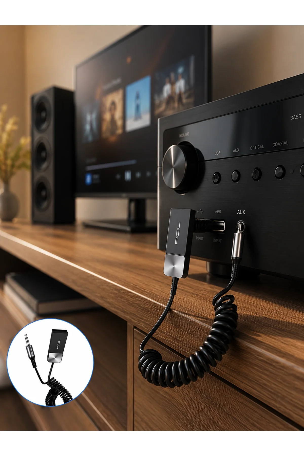 Aux Girişli Cihazlar İçin Kablosuz Bluetooth Adaptörü - Just Cheap Store Görsel 4