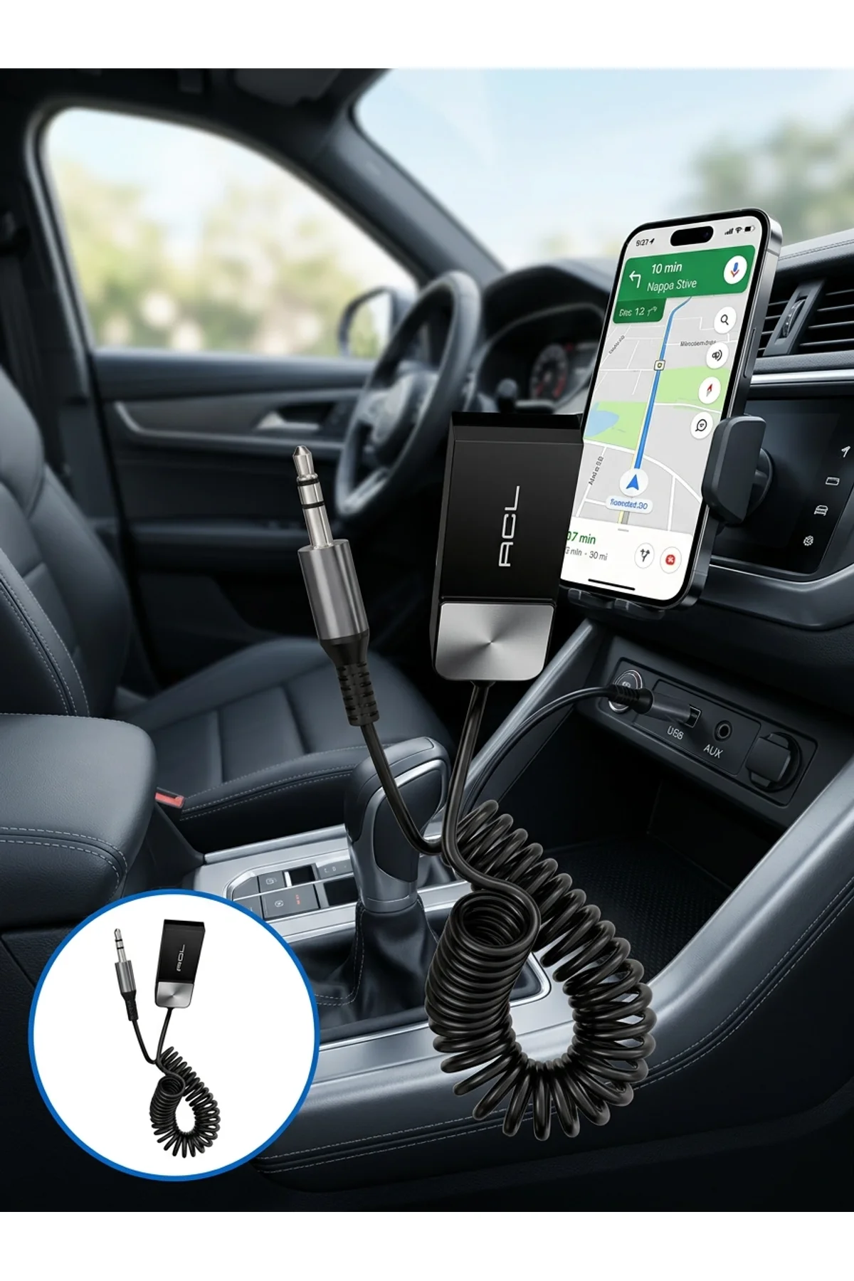 Aux Girişli Cihazlar İçin Kablosuz Bluetooth Adaptörü - Just Cheap Store Görsel 2