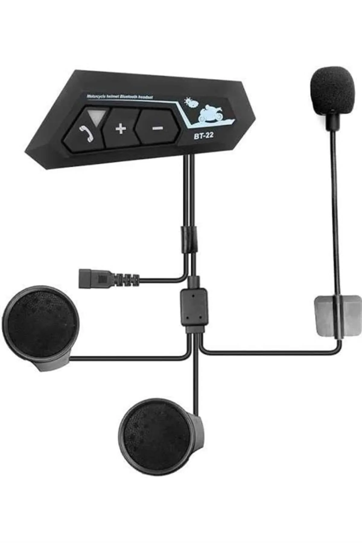 Yeni Nesil Dinleme Ve Konuşma Özellikli Intercom Kask Kulaklığı 5.0 Bluetooth - Just Cheap Store Görsel 3