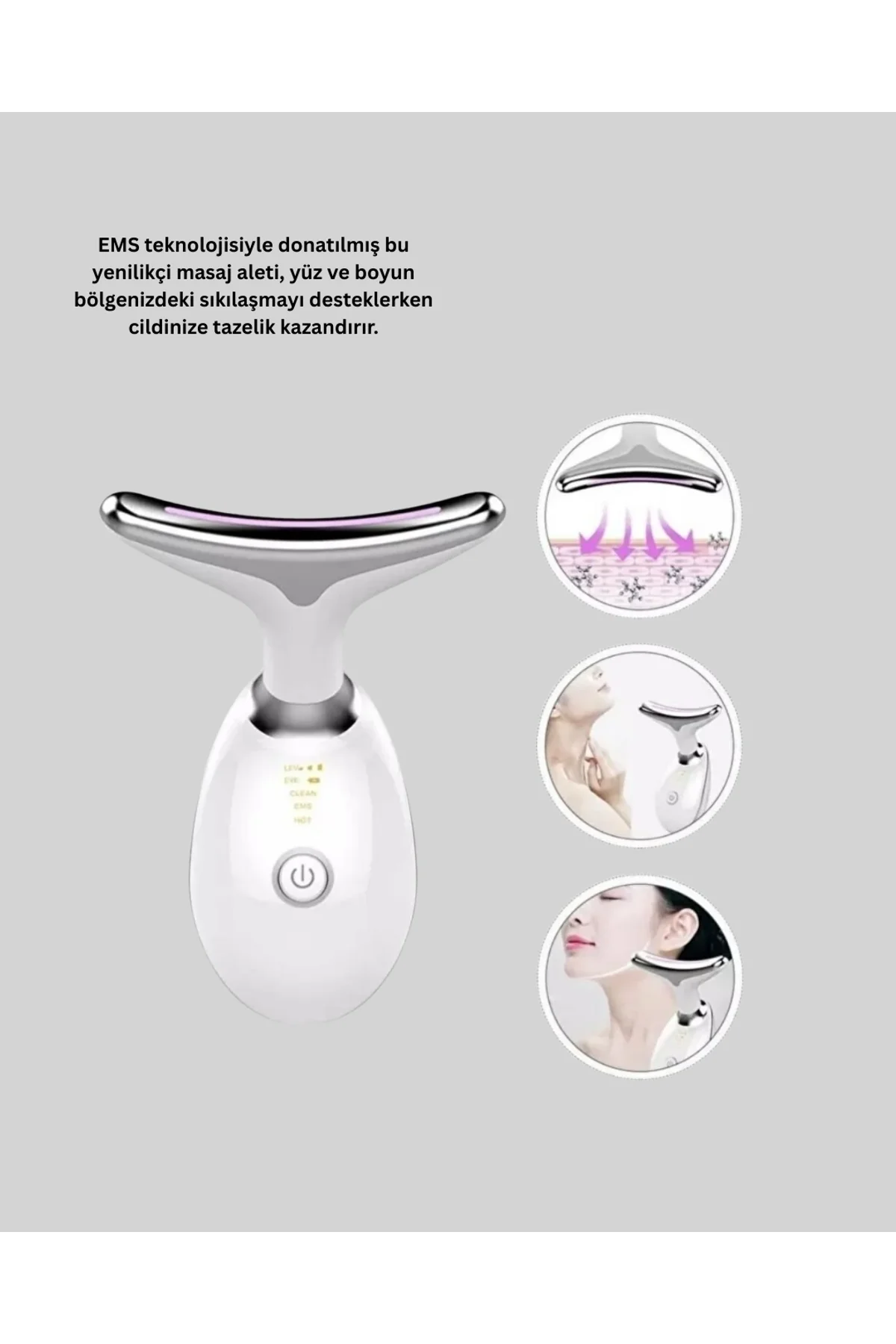 Yüz Ve Boyun İçin Led Işık Terapili Bakım Cihazı Yeni Nesil - Just Cheap Store Görsel 5
