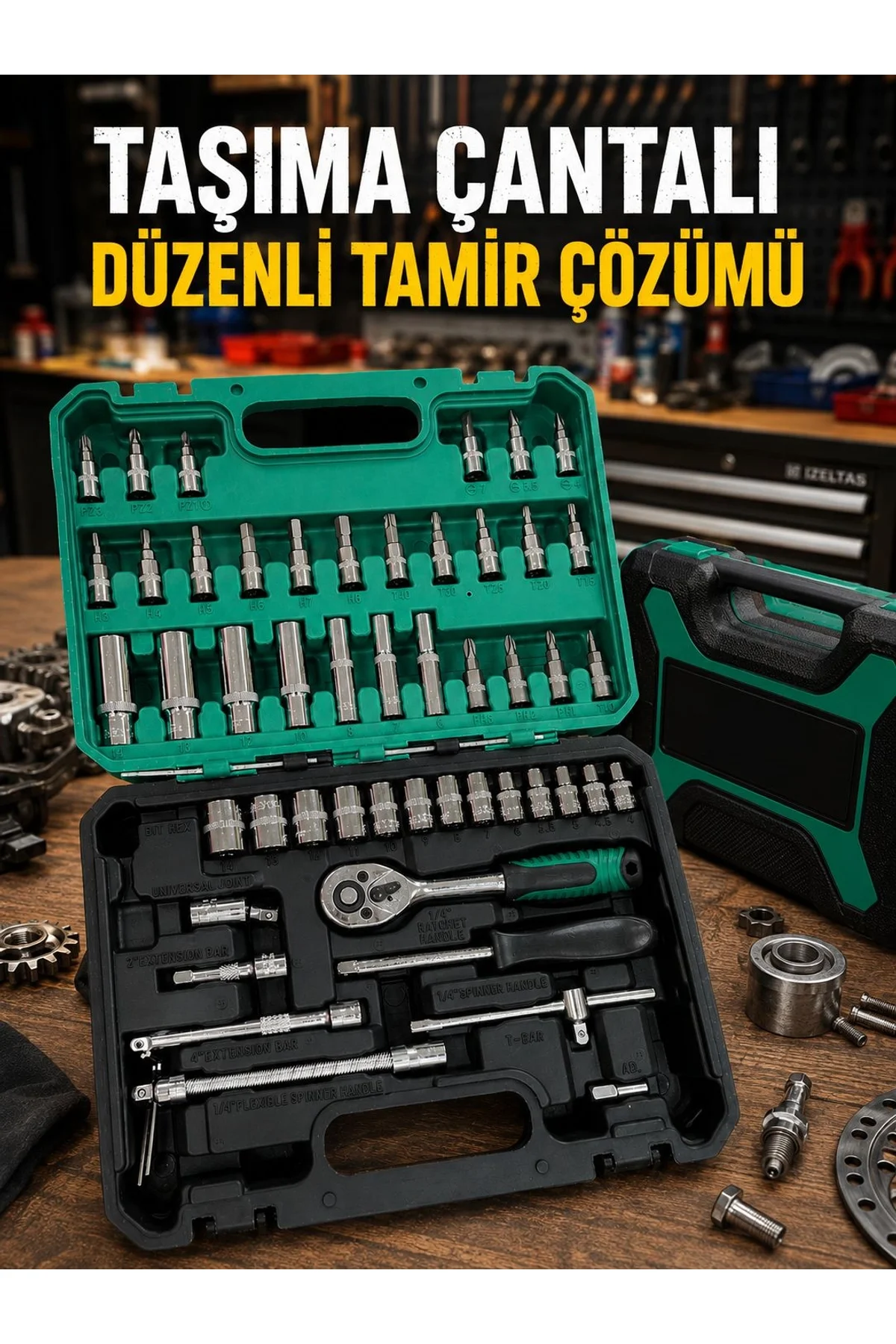 53 Parça Çok Amaçlı Lokma Anahtar Seti