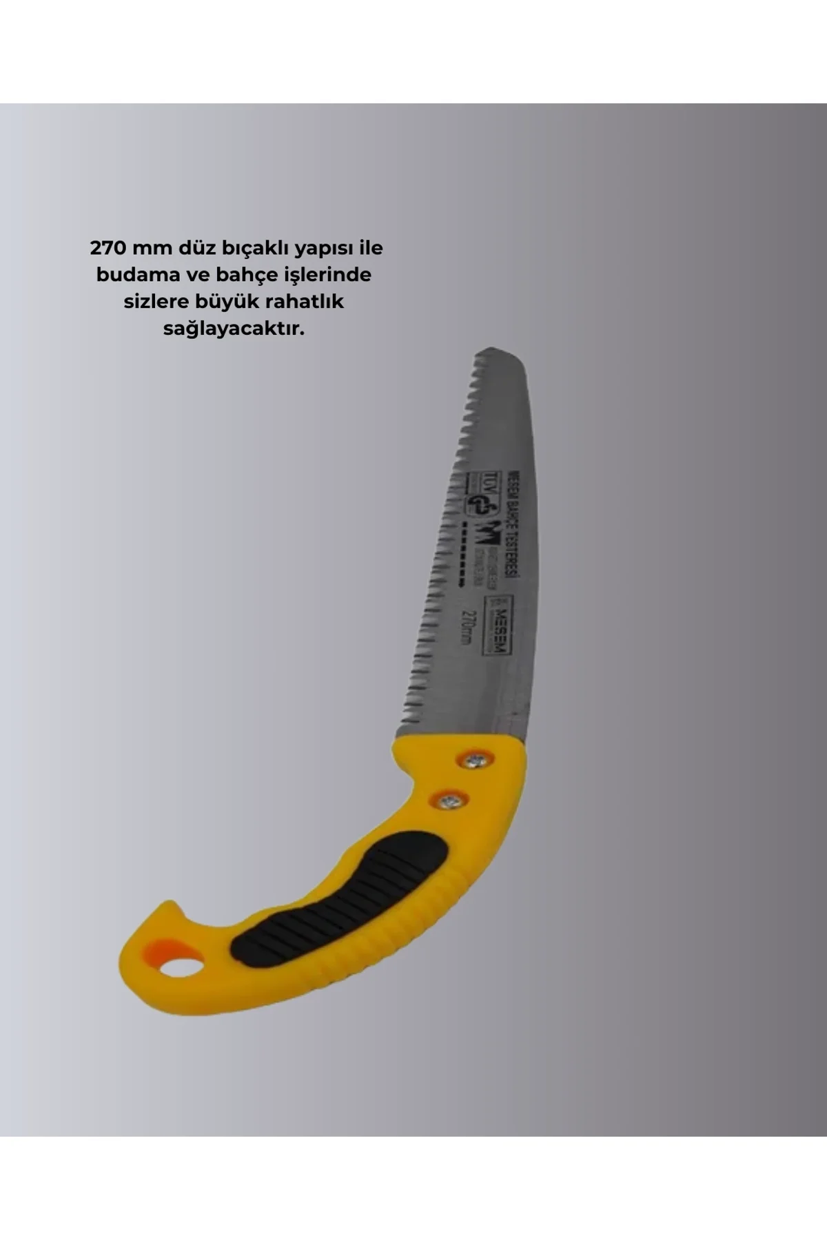 270 Mm Düz Bıçaklı Bahçe Budama Testeresi Kılıflı - Just Cheap Store Görsel 5