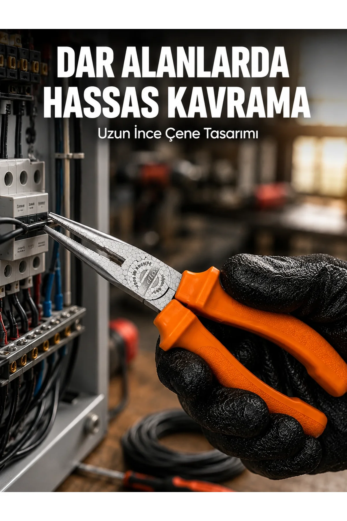 Dar Alanlarda Hassas Çalışma İçin Dövme Çelik Kargaburun