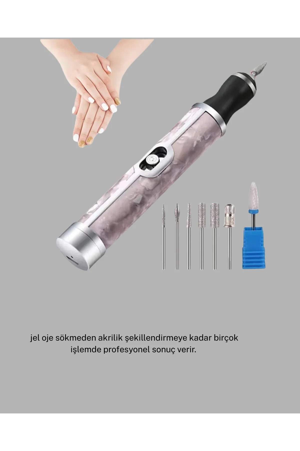Protez Tırnak Kurutma Törpü Seti - Just Cheap Store Görsel 2