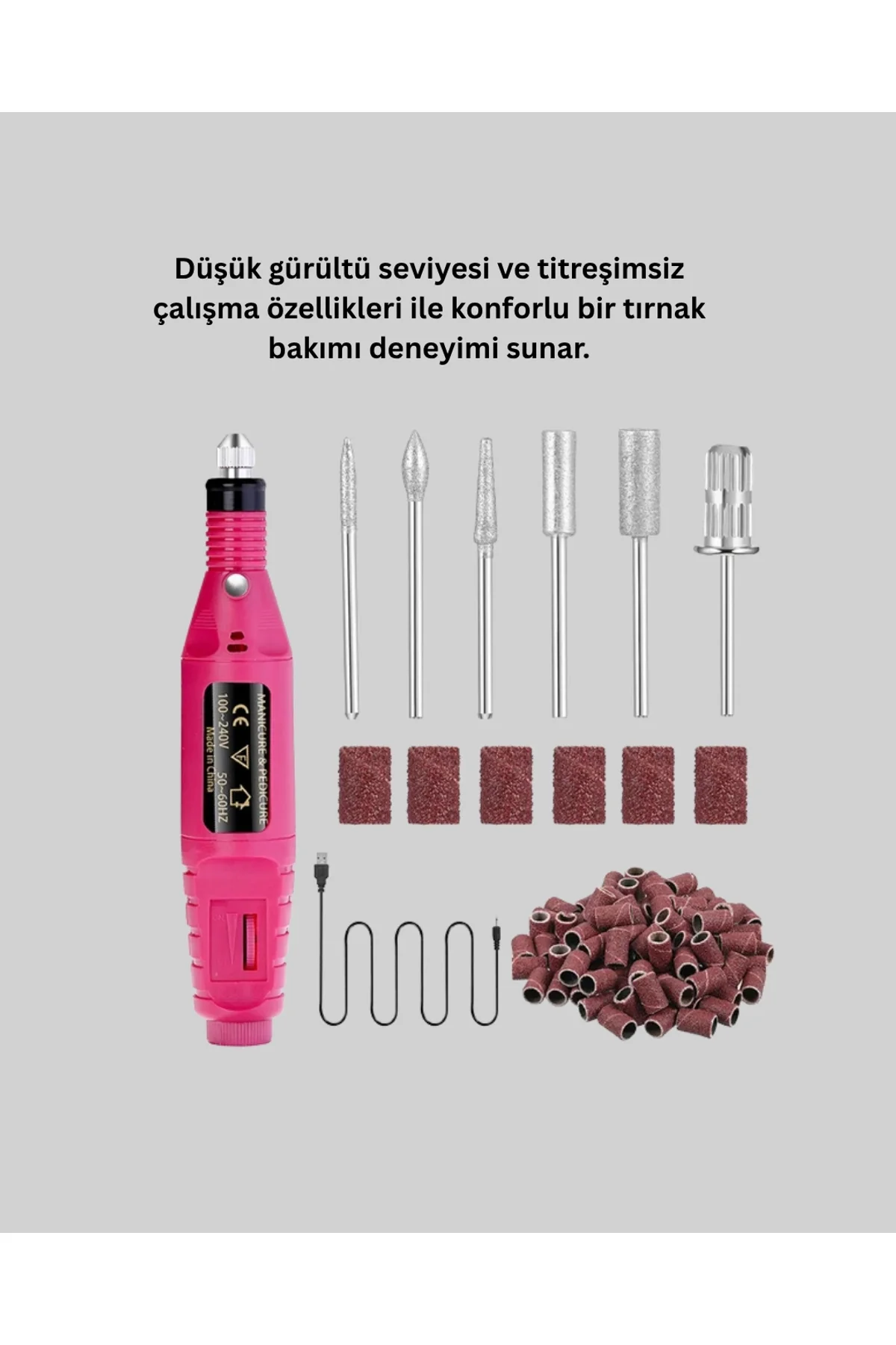 12v Çok Fonksiyonlu Tırnak Bakım Cihazı Yeni Nesil - Just Cheap Store Görsel 4