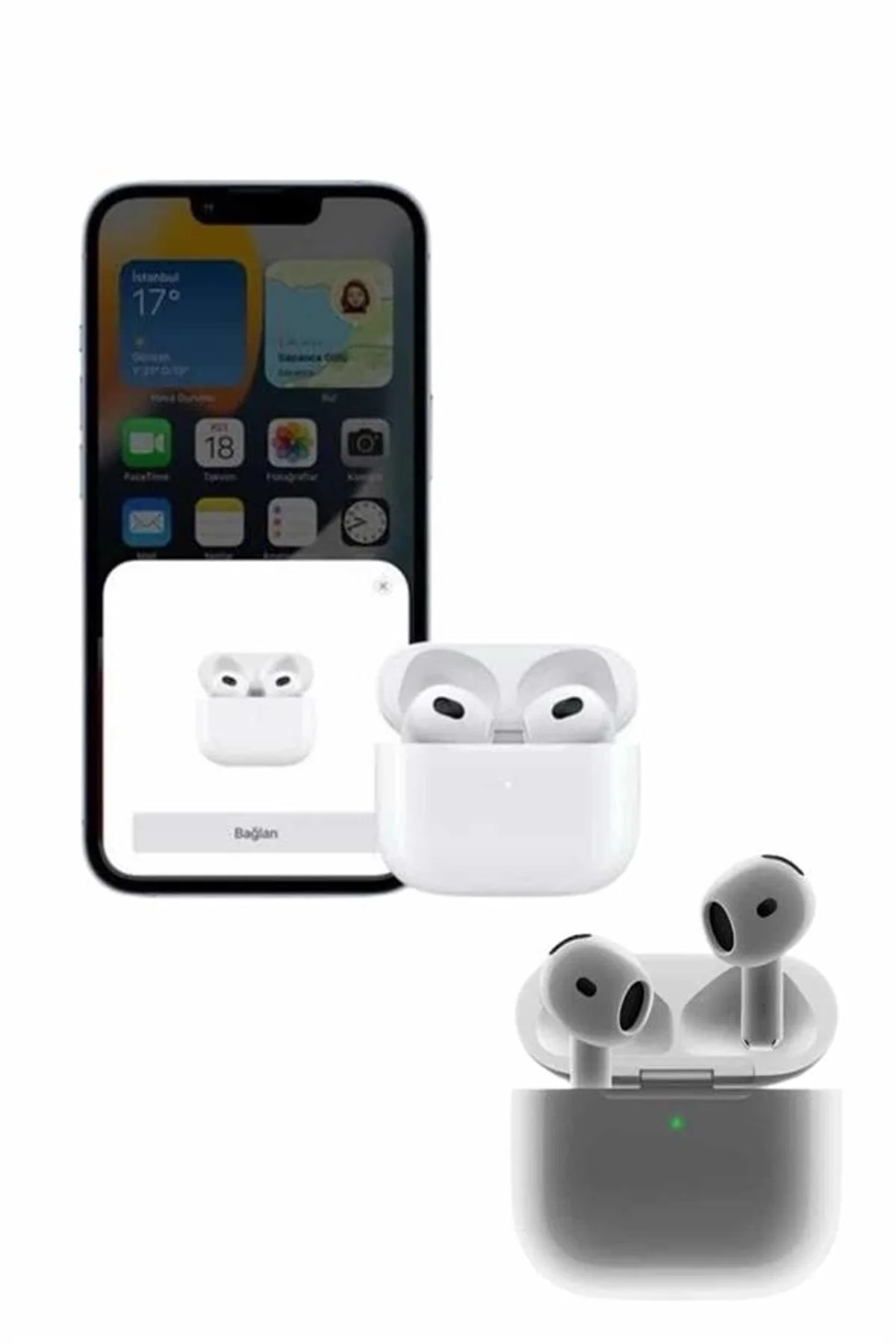 Bluetooth Kulaklık 3. Nesil Ios Android Uyumlu Yeni Nesil Wireless Charge - Just Cheap Store Görsel 5