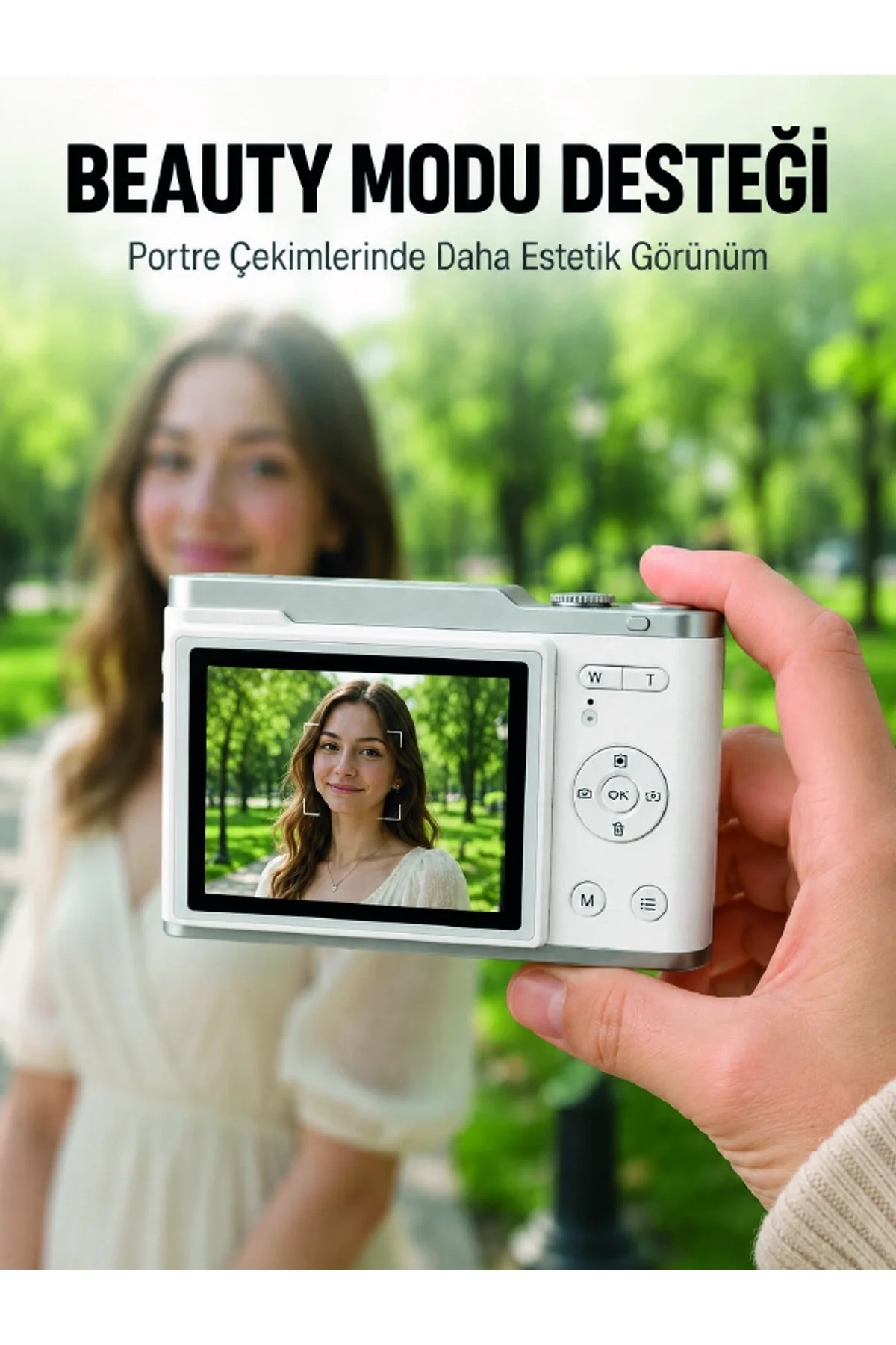 Dijital Kamera 4k Video 48 Mp Fotoğraf Çekim Özellikli