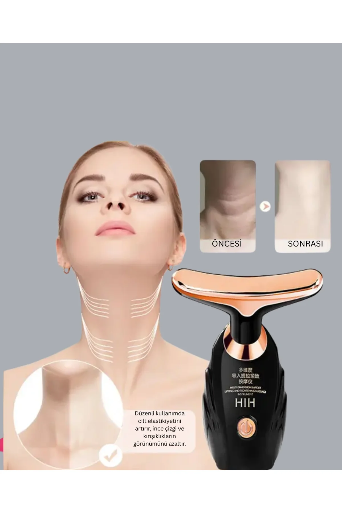 Serum Emilimini Artıran Yüz Masaj Cihazı Yeni Nesil - Just Cheap Store Görsel 2